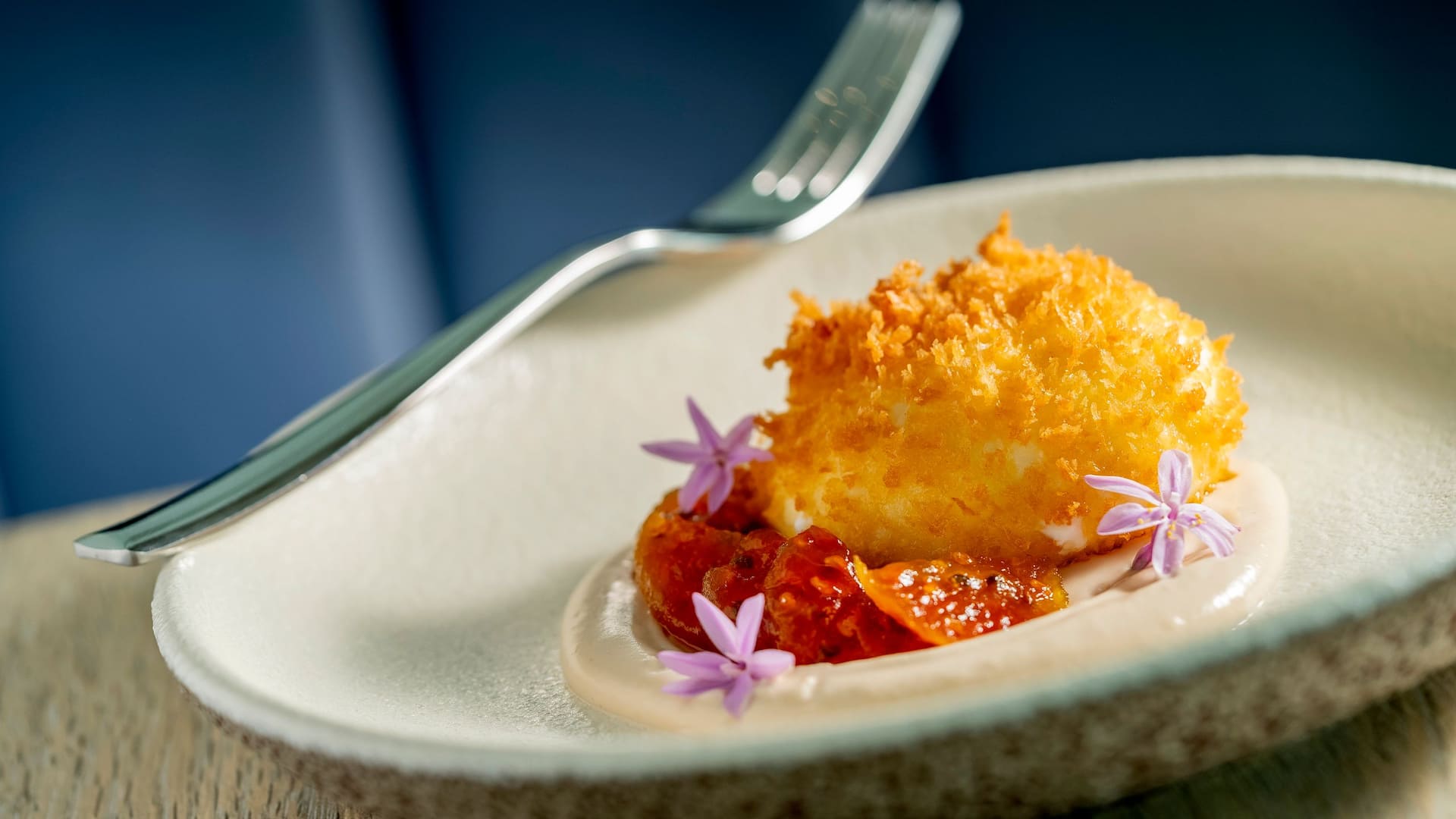 Hyatt Regency Cartagena Breaded Planeta Rica Burrata Croquette