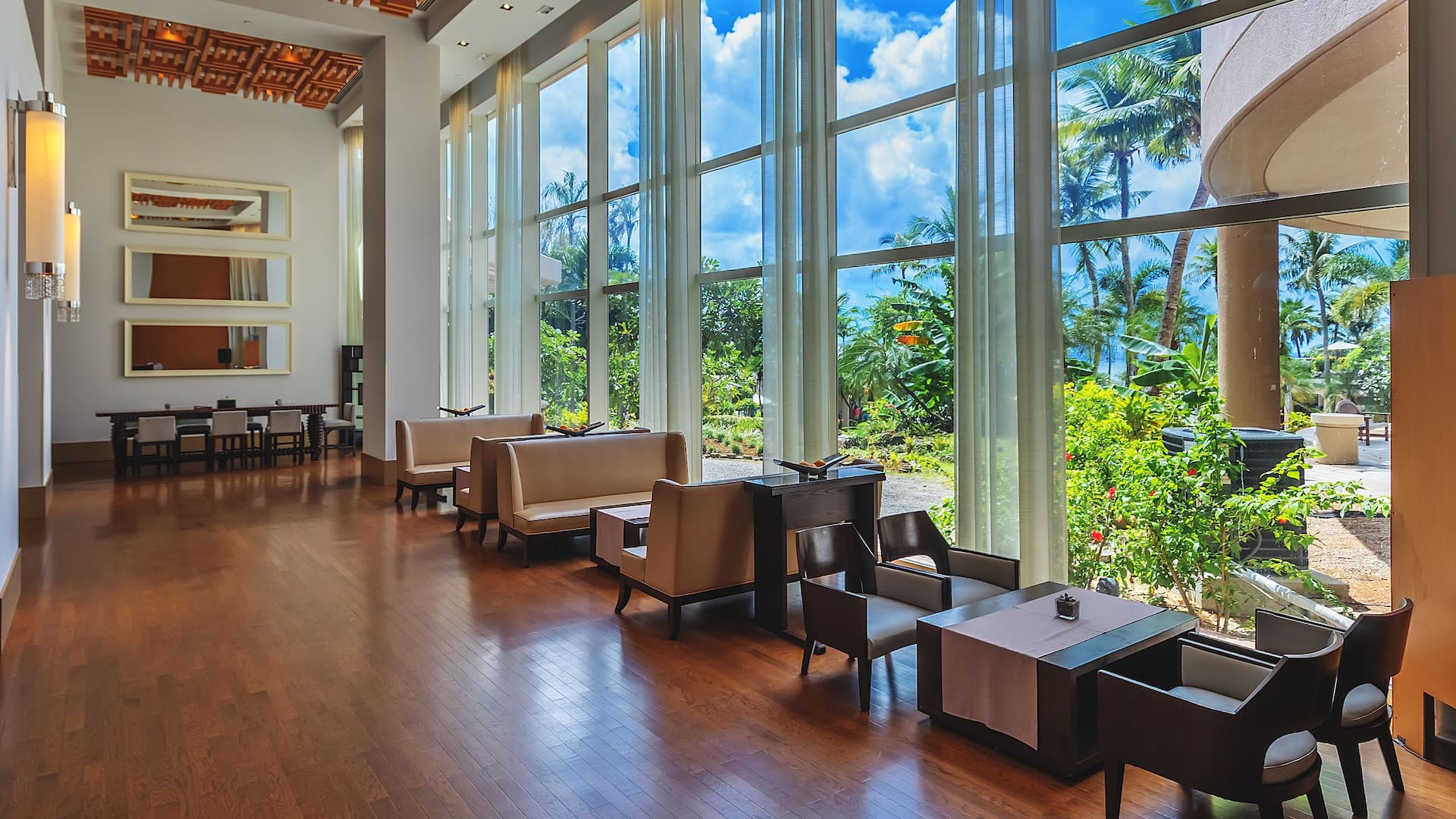 Hyatt Regency Guam Lobby Lounge Window