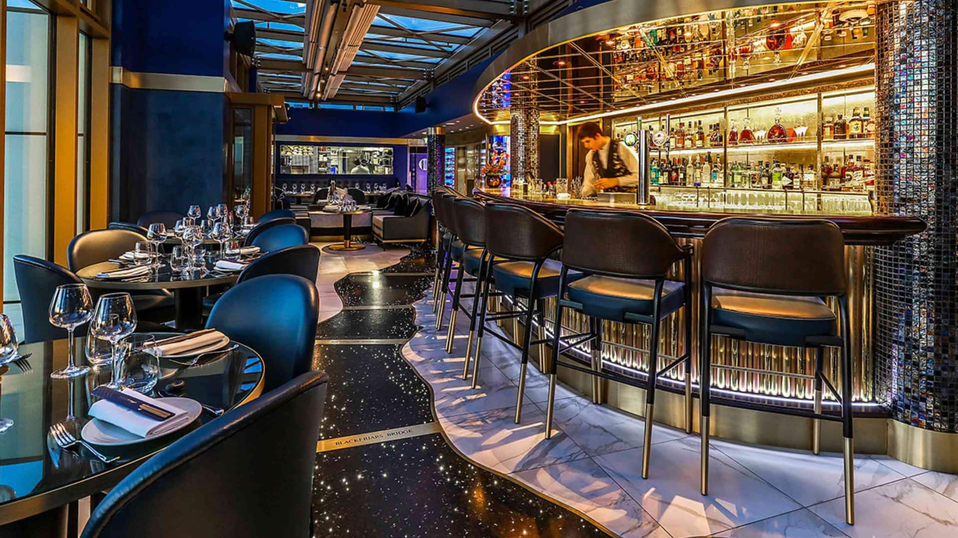 1 of 4 Hyatt Regency London Albert Embankment Mezemiso Bar