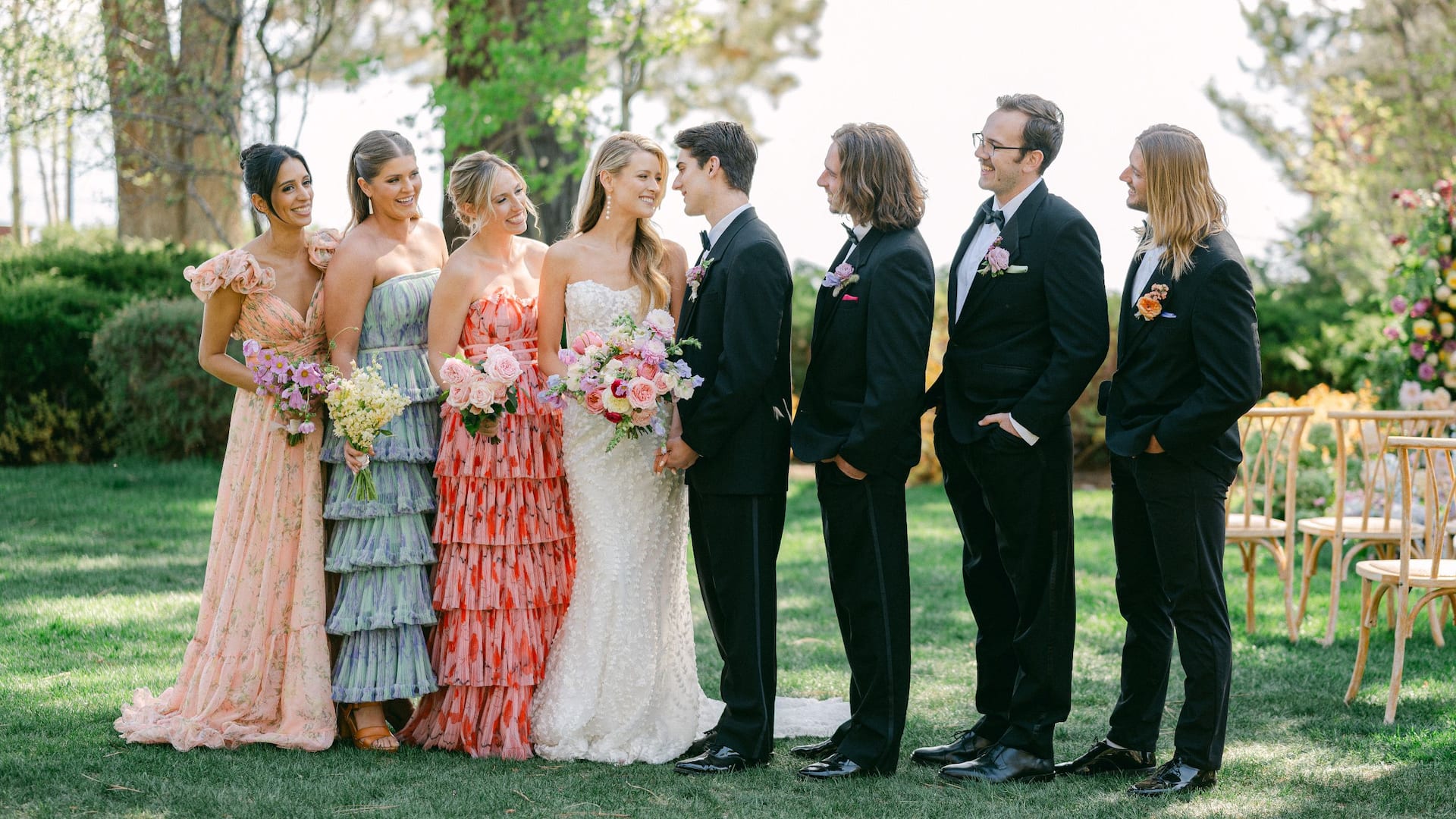 Hyatt Regency Lake Tahoe Resort, Spa and Casino Spring Wedding Party