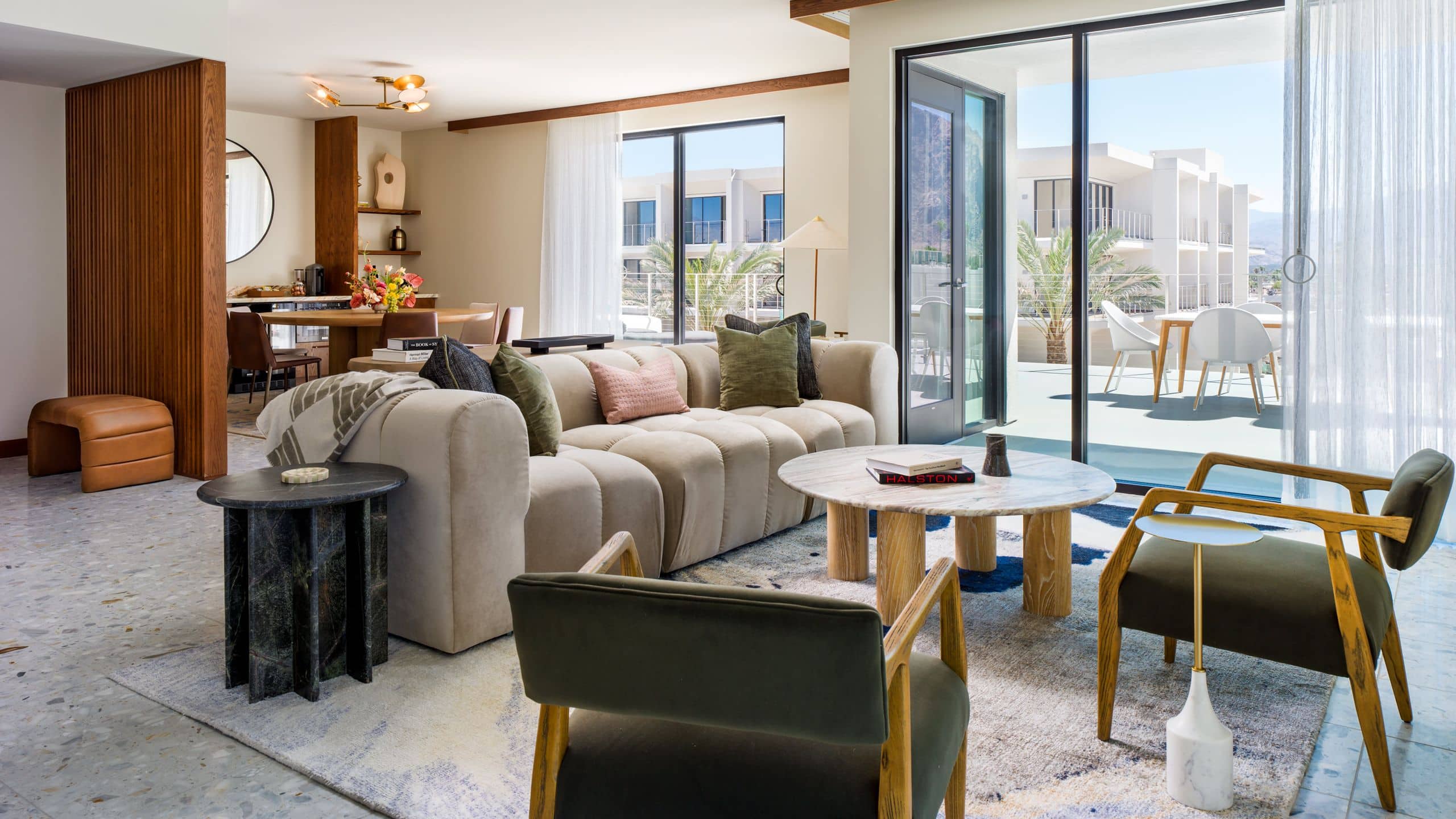 Thompson Hotels Hardy Suite Living Room