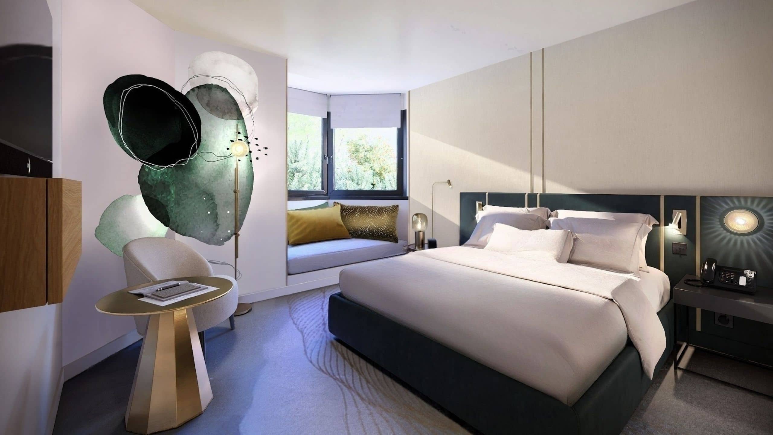 1 de 1 Hyatt Centric Reims 1 King Bed Guestroom