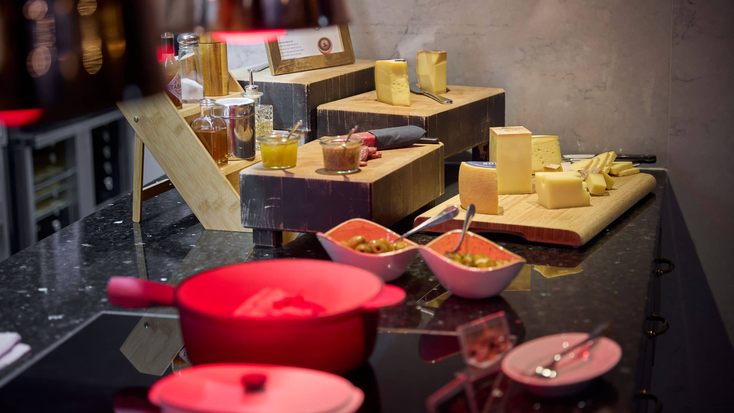me and all hotel flims The Deli Cheese And Condiments