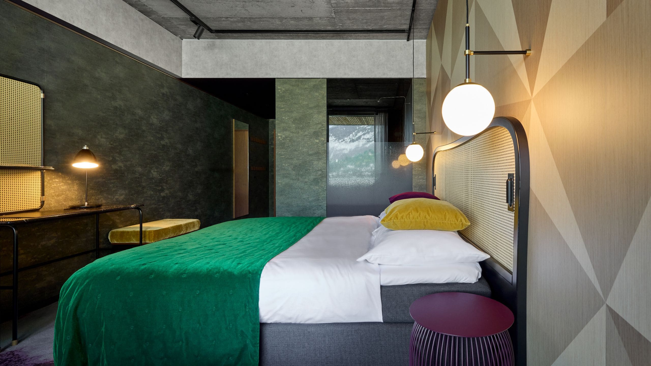 me and all hotel flims 1 King Bed Mountain View