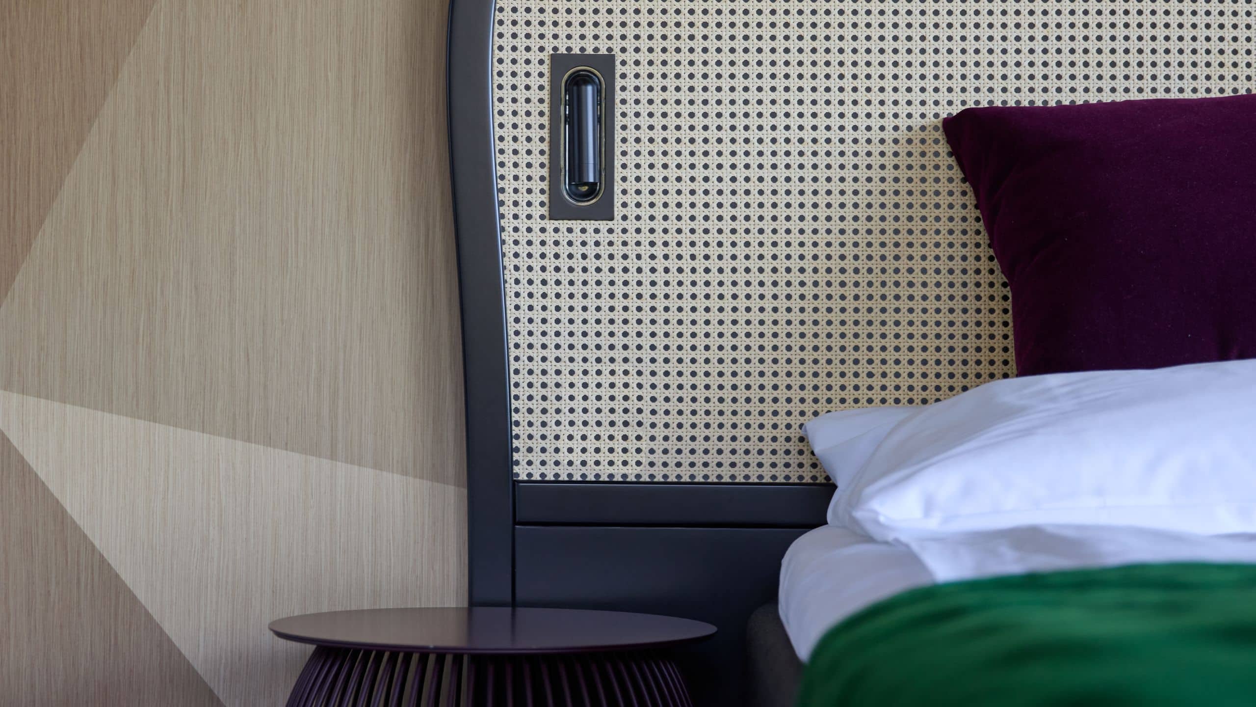me and all hotel flims King Bed Detail