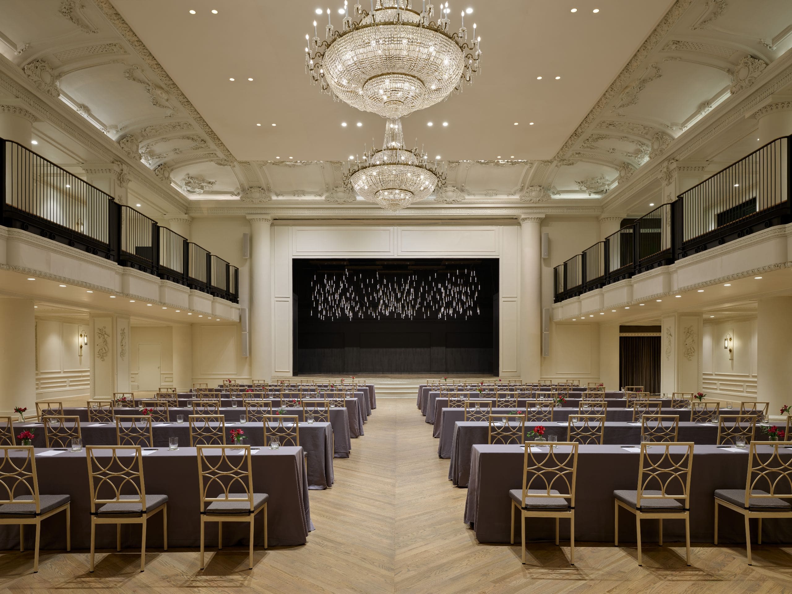 The Bellevue Hotel Grand Ballroom Classroom View