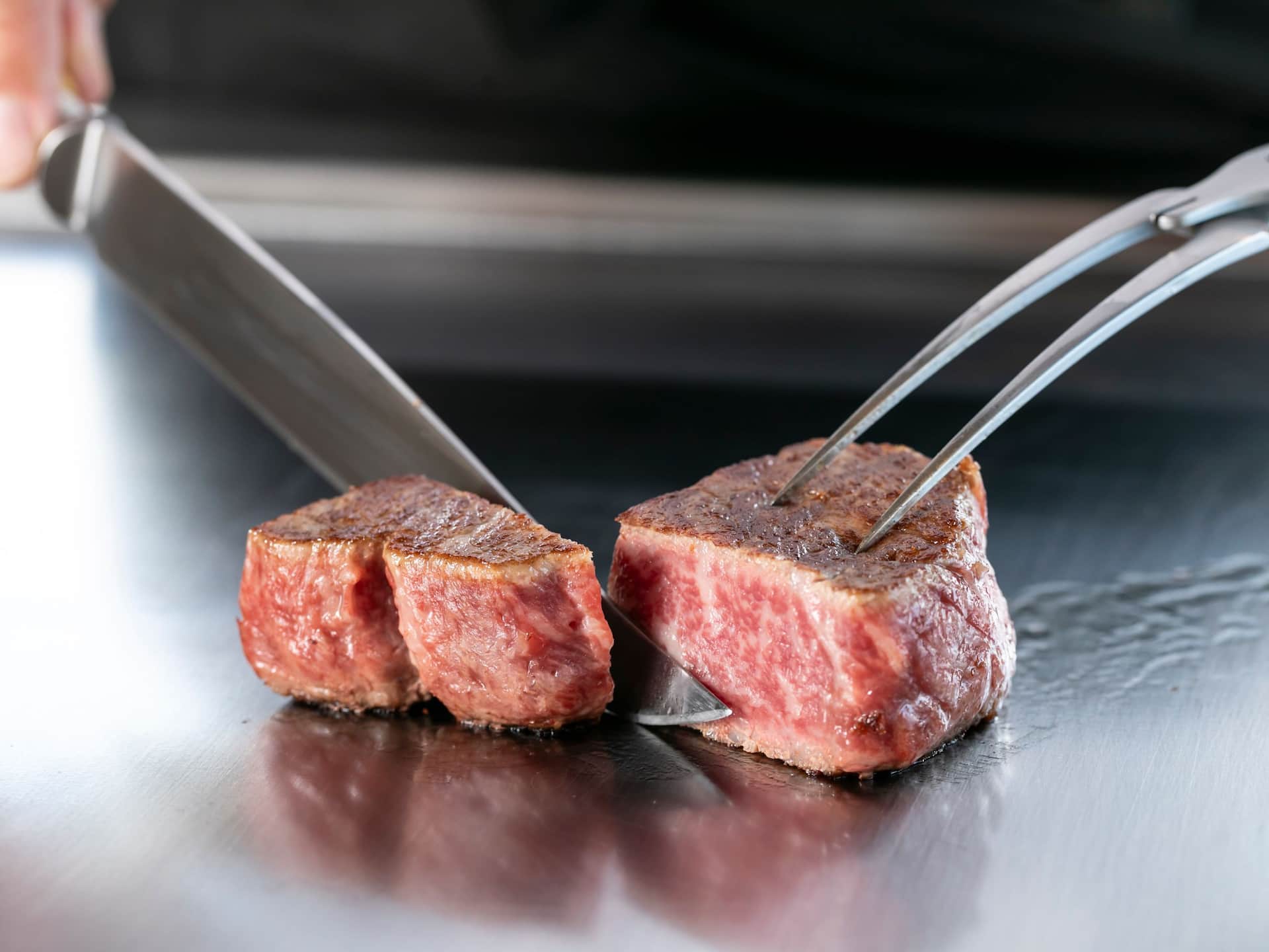 Hyatt Regency Seragaki Island, Okinawa Shirakachi Teppanyaki Tenderlion Slice
