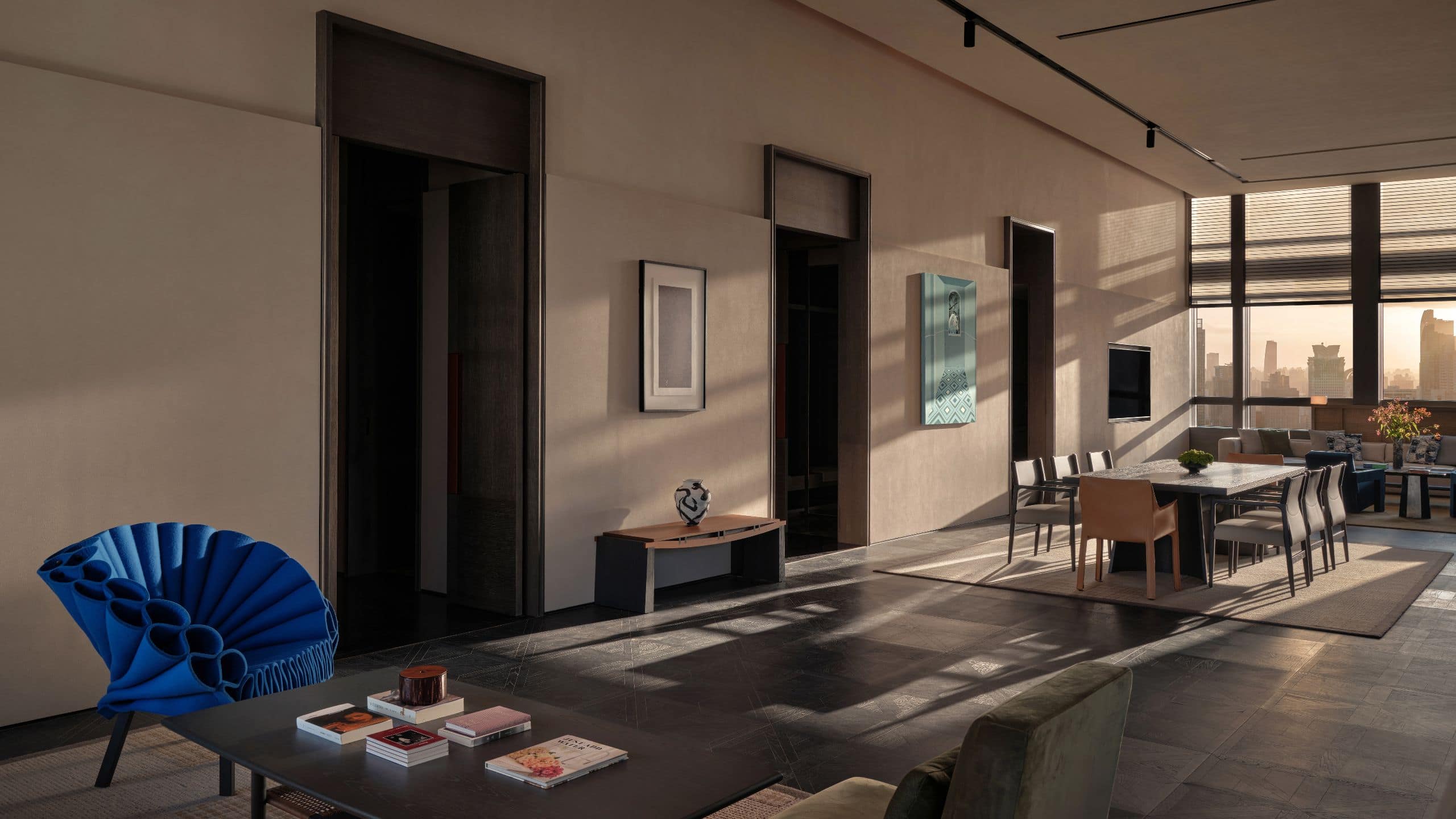 2 of 2 Alila Shanghai Penthouse Living Room