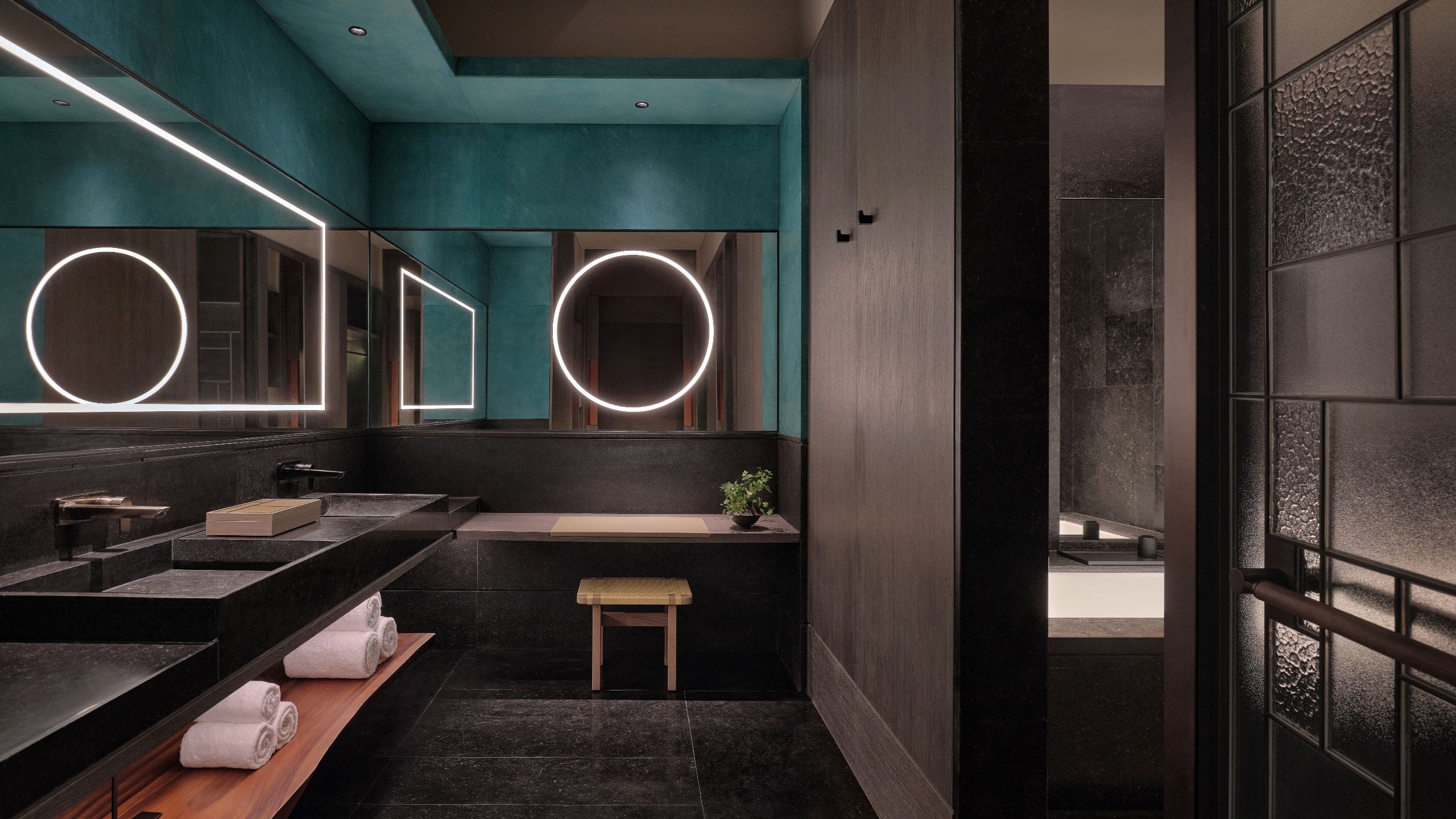 3 of 4 Alila Shanghai Premier Suite King Bathroom