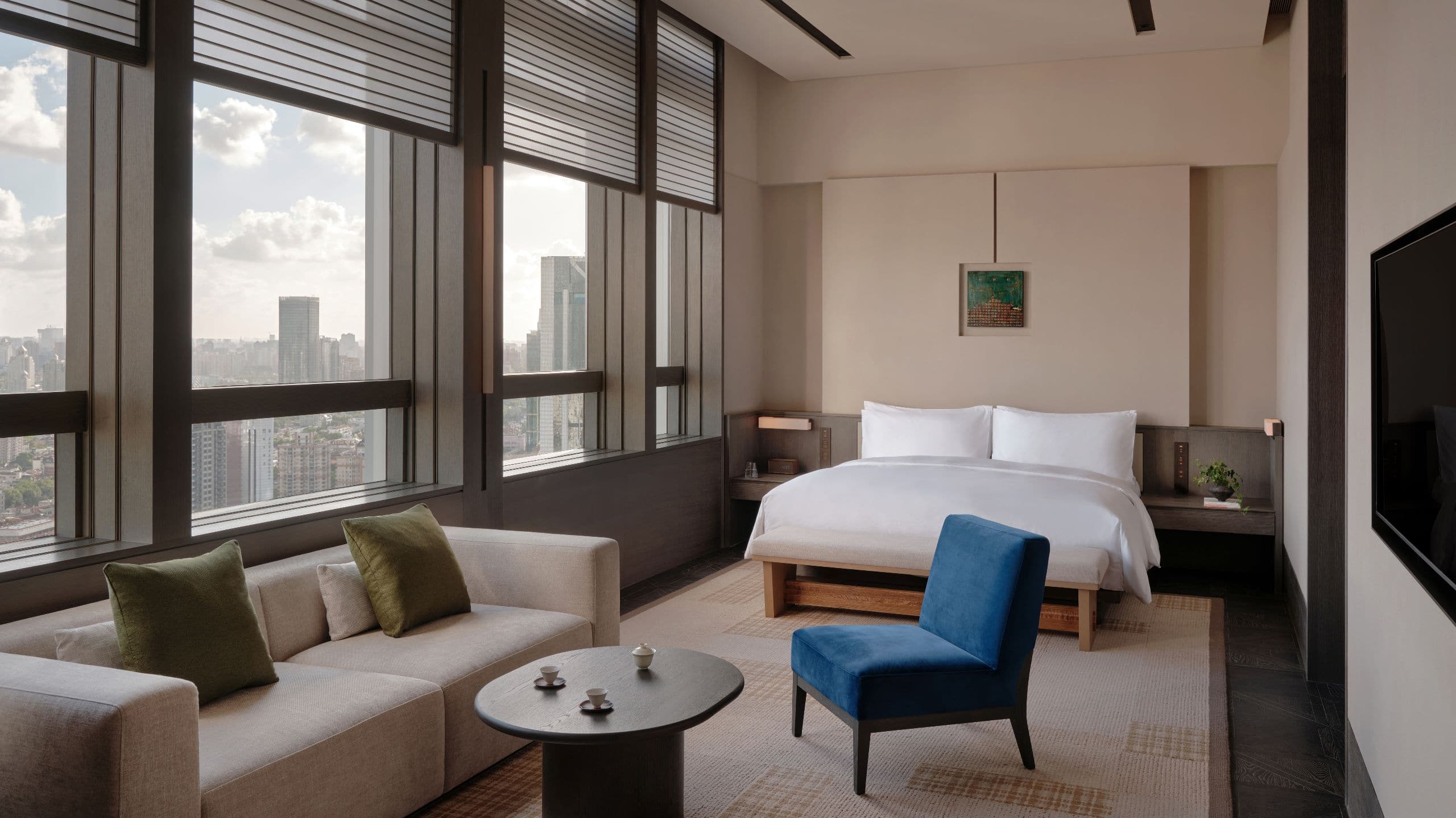 2 of 4 Alila Shanghai Premier Suite King Bedroom