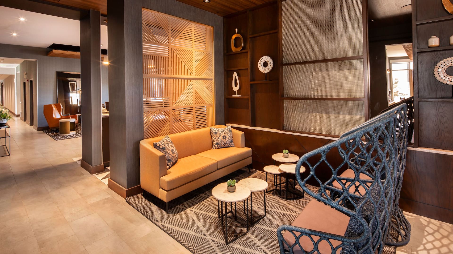 Hyatt Place South Reno Lobby Seating Nook