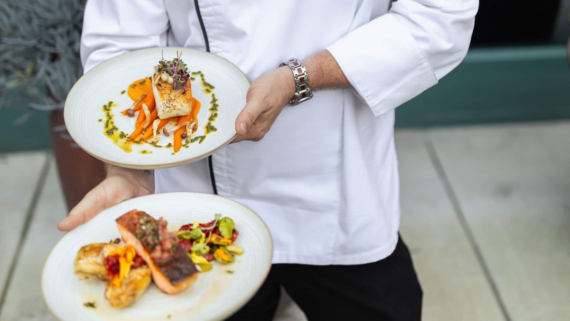 2 of 3 Hyatt Regency Santa Clara Evolution Chef