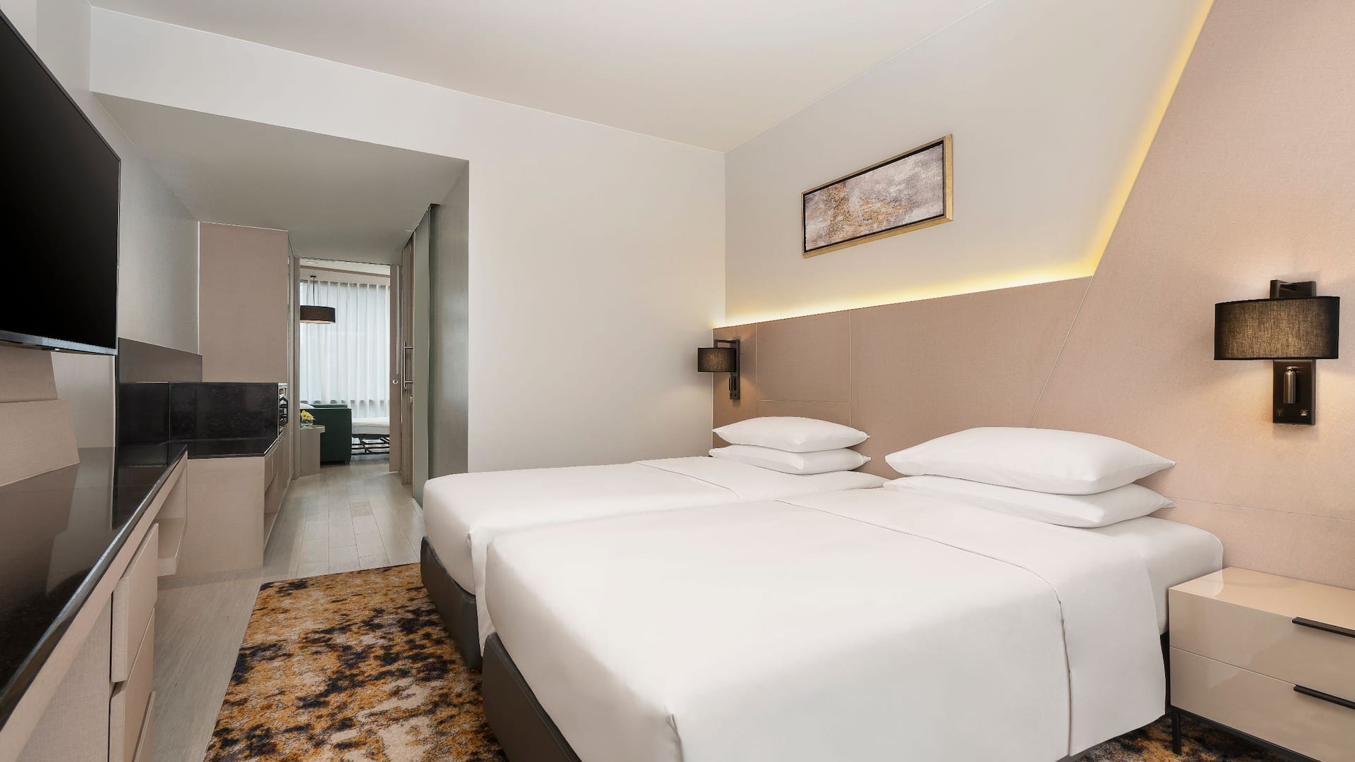 Hyatt Place Bangkok Sukhumvit 1 Studio Twin Beds
