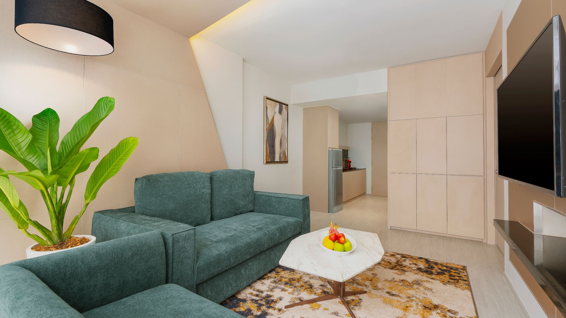 Hyatt Place Bangkok Sukhumvit 1 Suite Living Room
