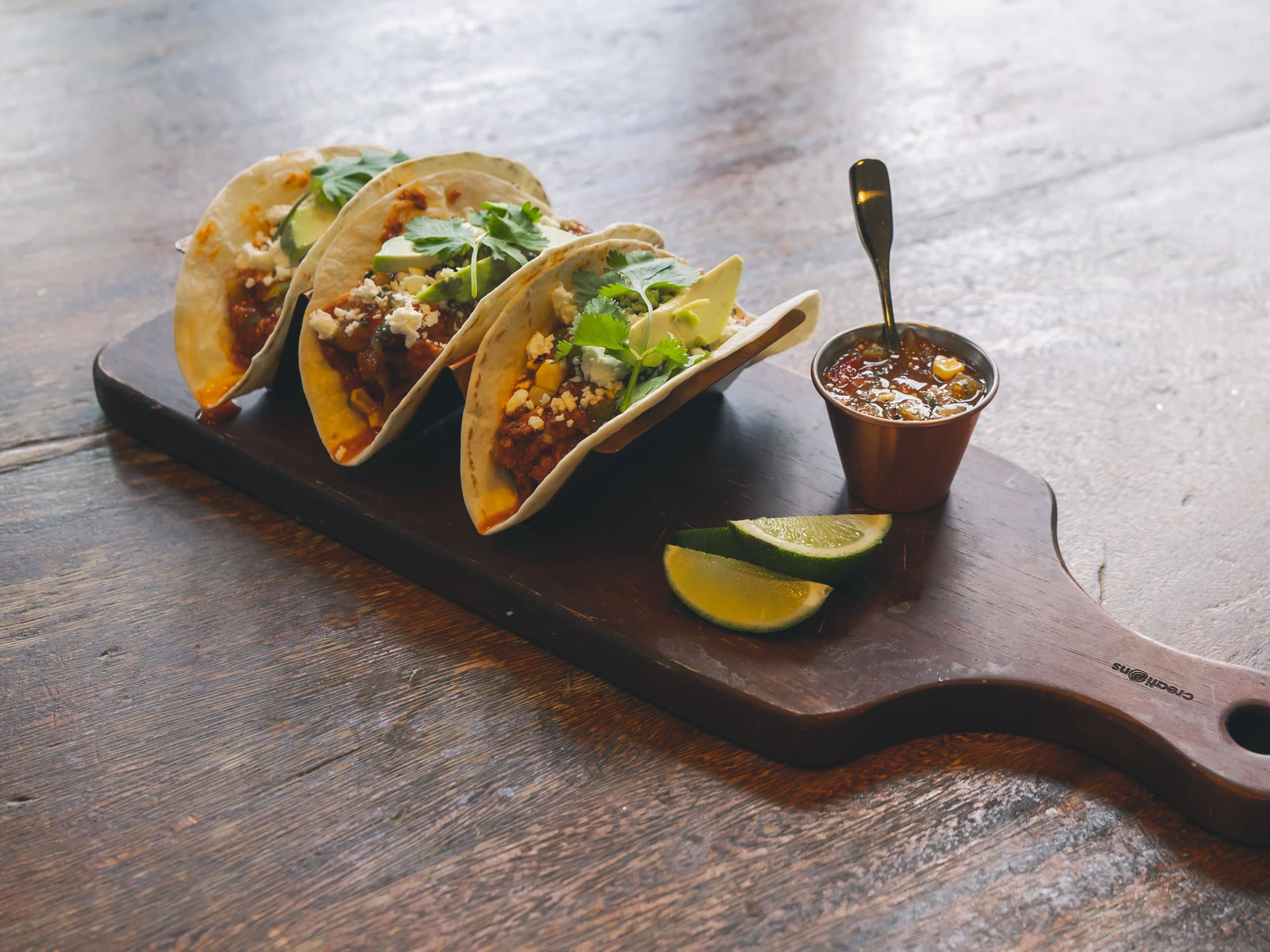 Hyatt Centric Park City Taco Lunch Dish