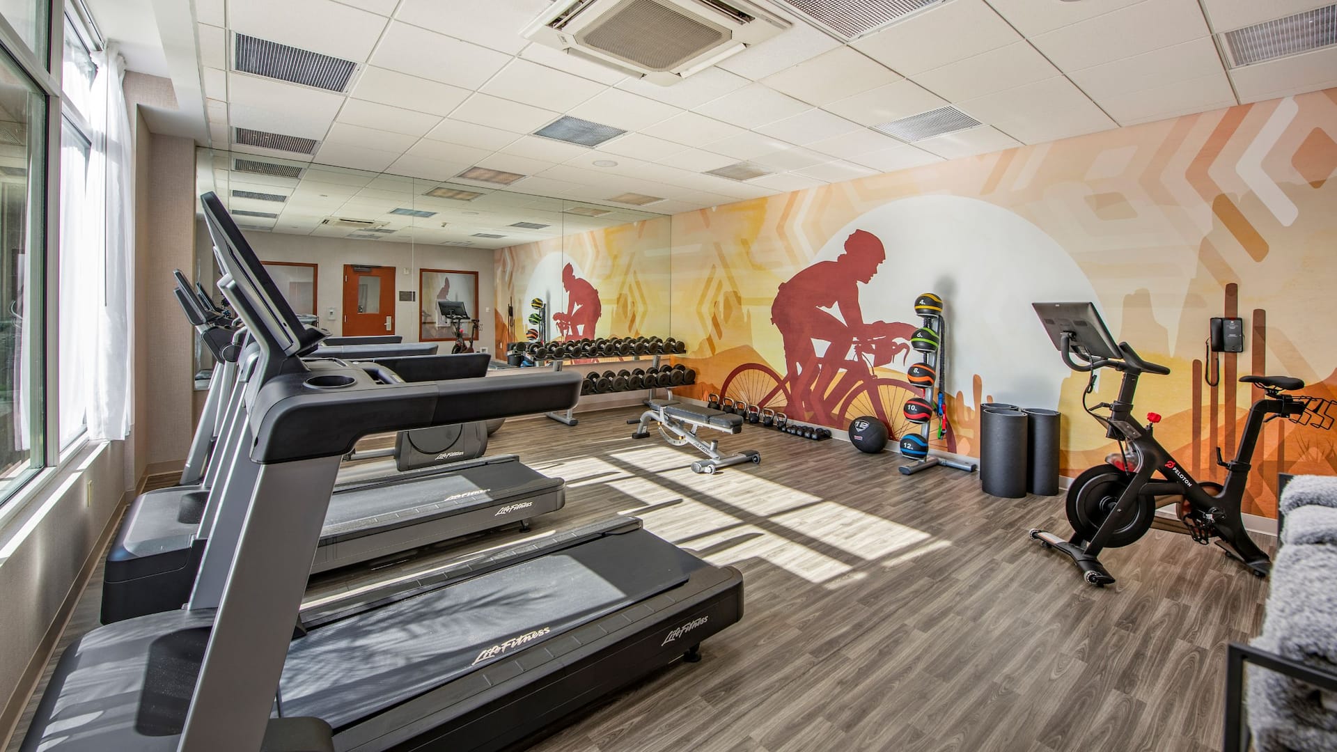 Hyatt Place Riverside/Downtown Fitness Center Detail