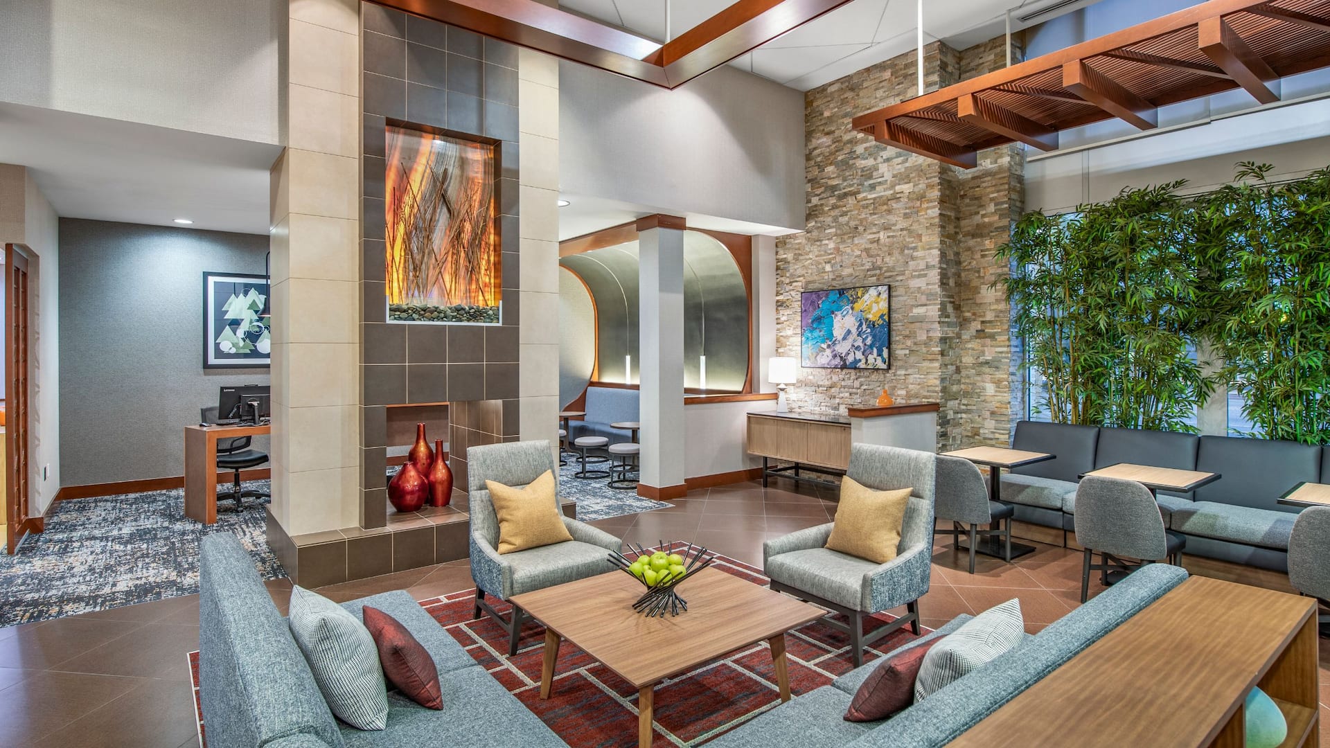 Hyatt Place Lobby Seating Detail