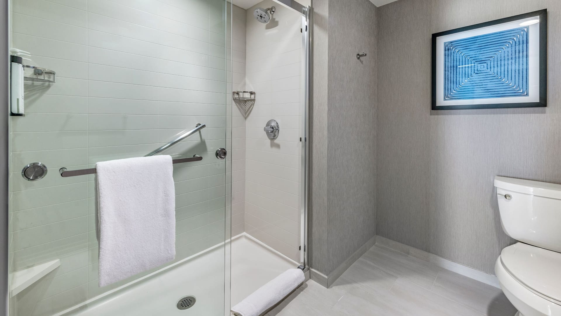 3/5 Hyatt Place Riverside/Downtown Shower Full