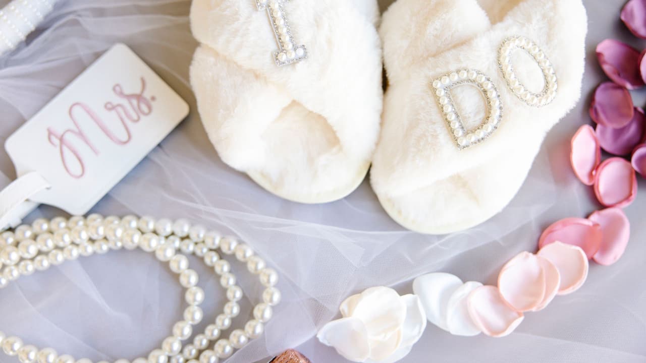 Hyatt Union Square New York City Bridal I Do Slippers