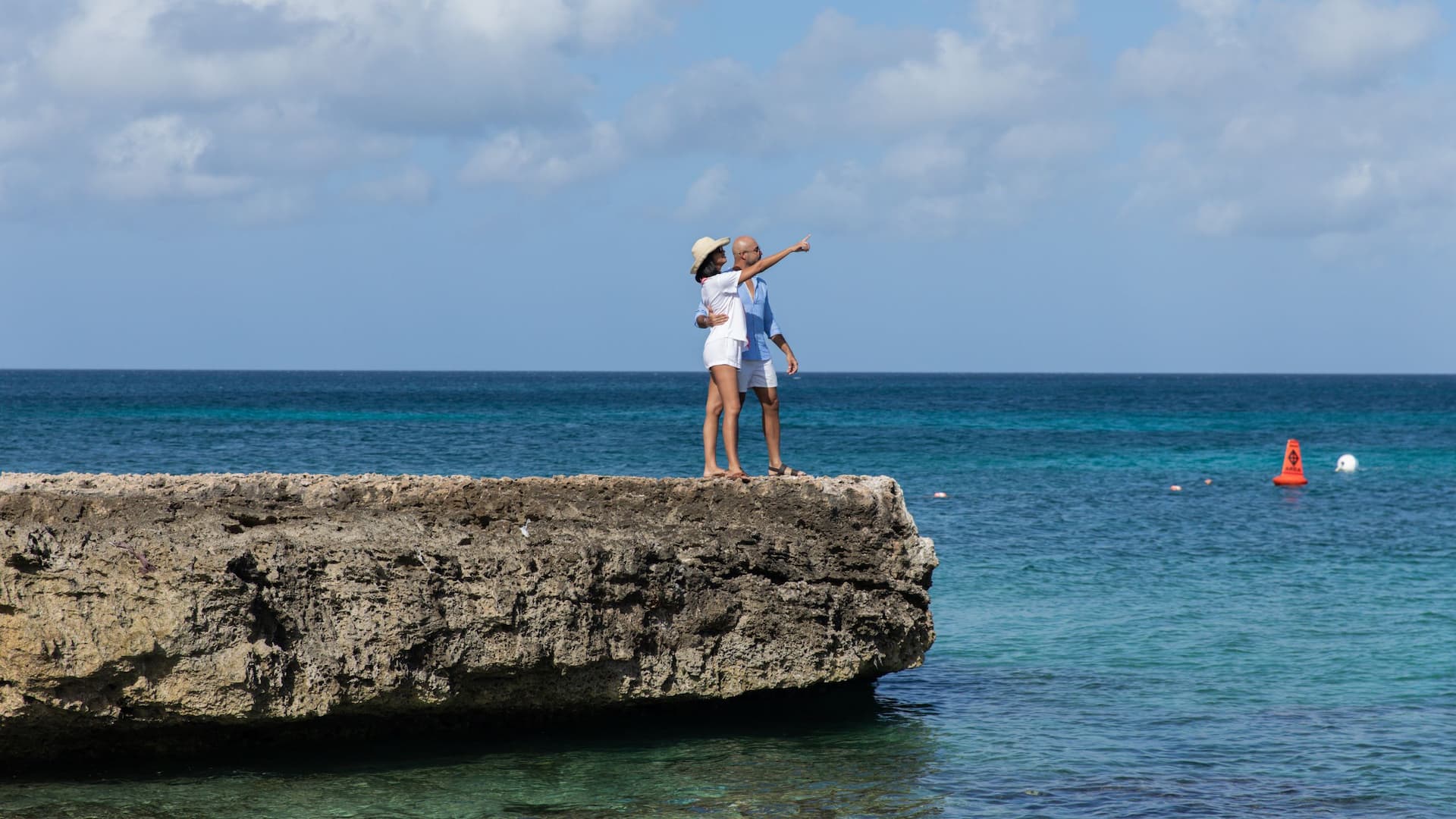 Hyatt Regency Aruba Resort Spa and Casino Couple At Tres Trapi