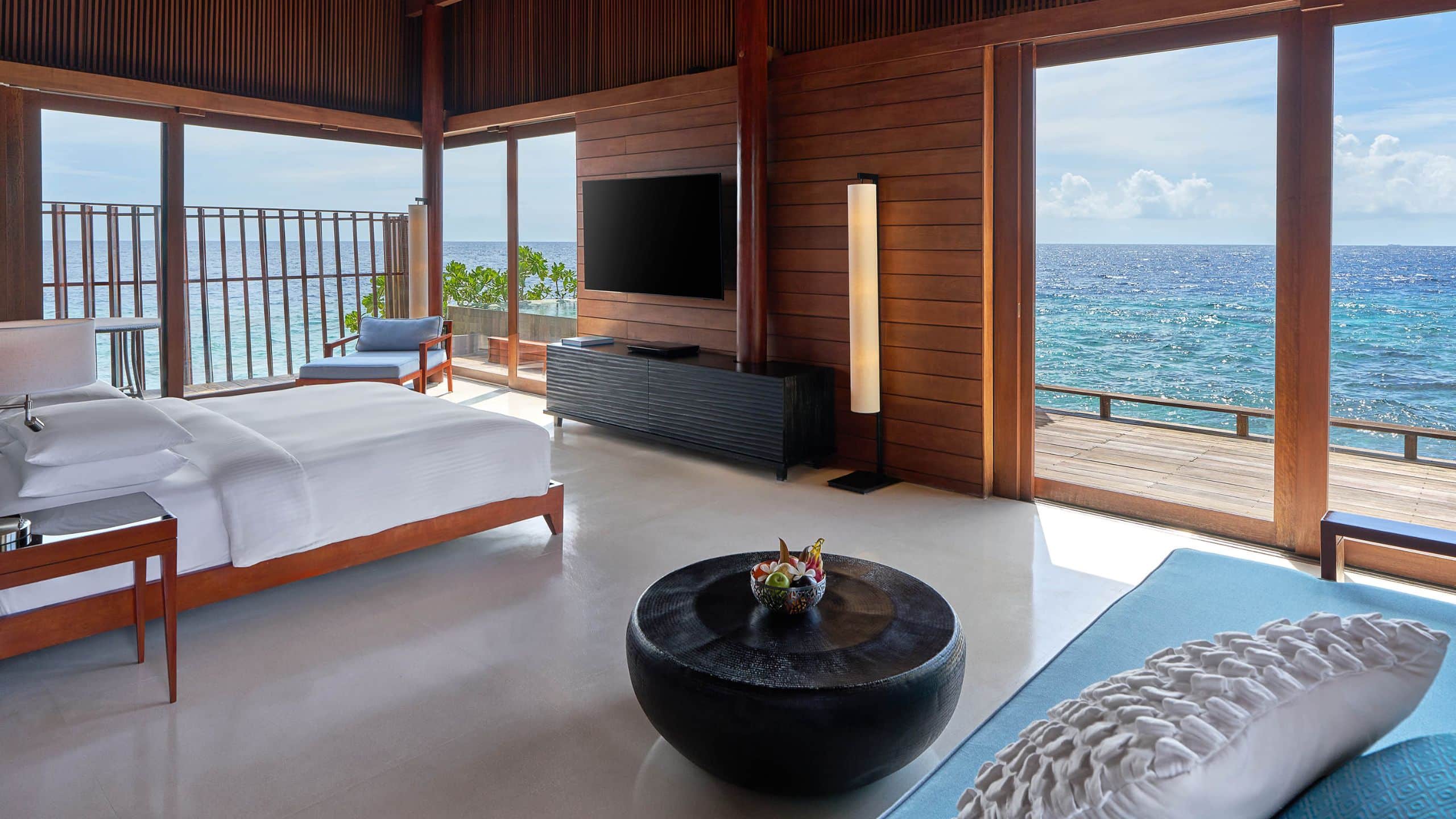 2 of 5 Park Hyatt Maldives Hadahaa Overwater Sunset Pool Villa View Of The Ocean