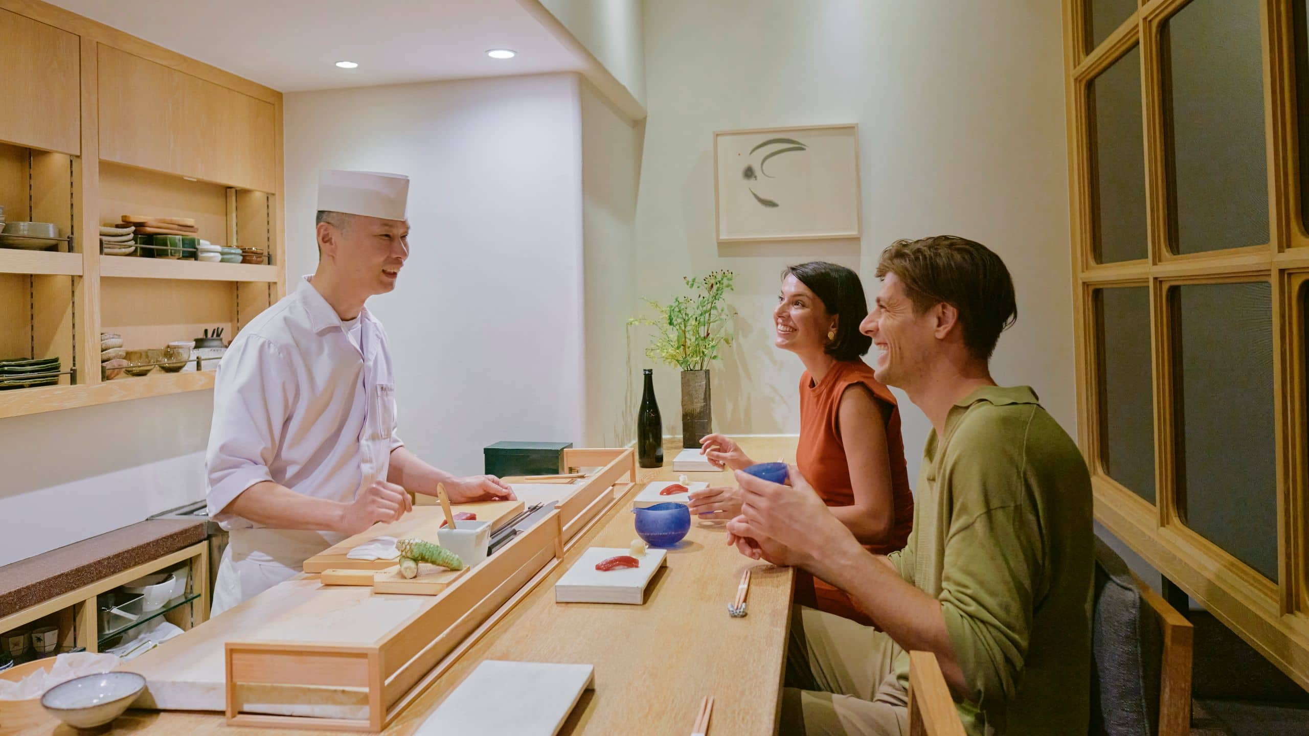 Andaz Tokyo Toranomon Hills The Sushi Dinner With Models