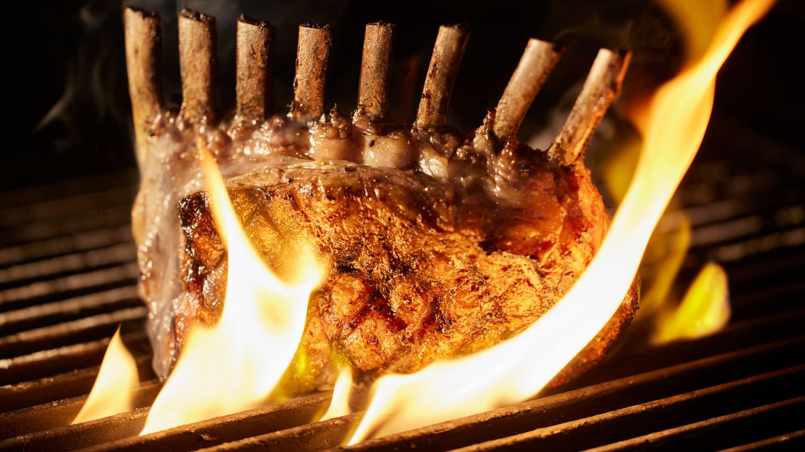 Fuji Speedway Hotel Trofeo Dinner Lamb Chop Grill Fire