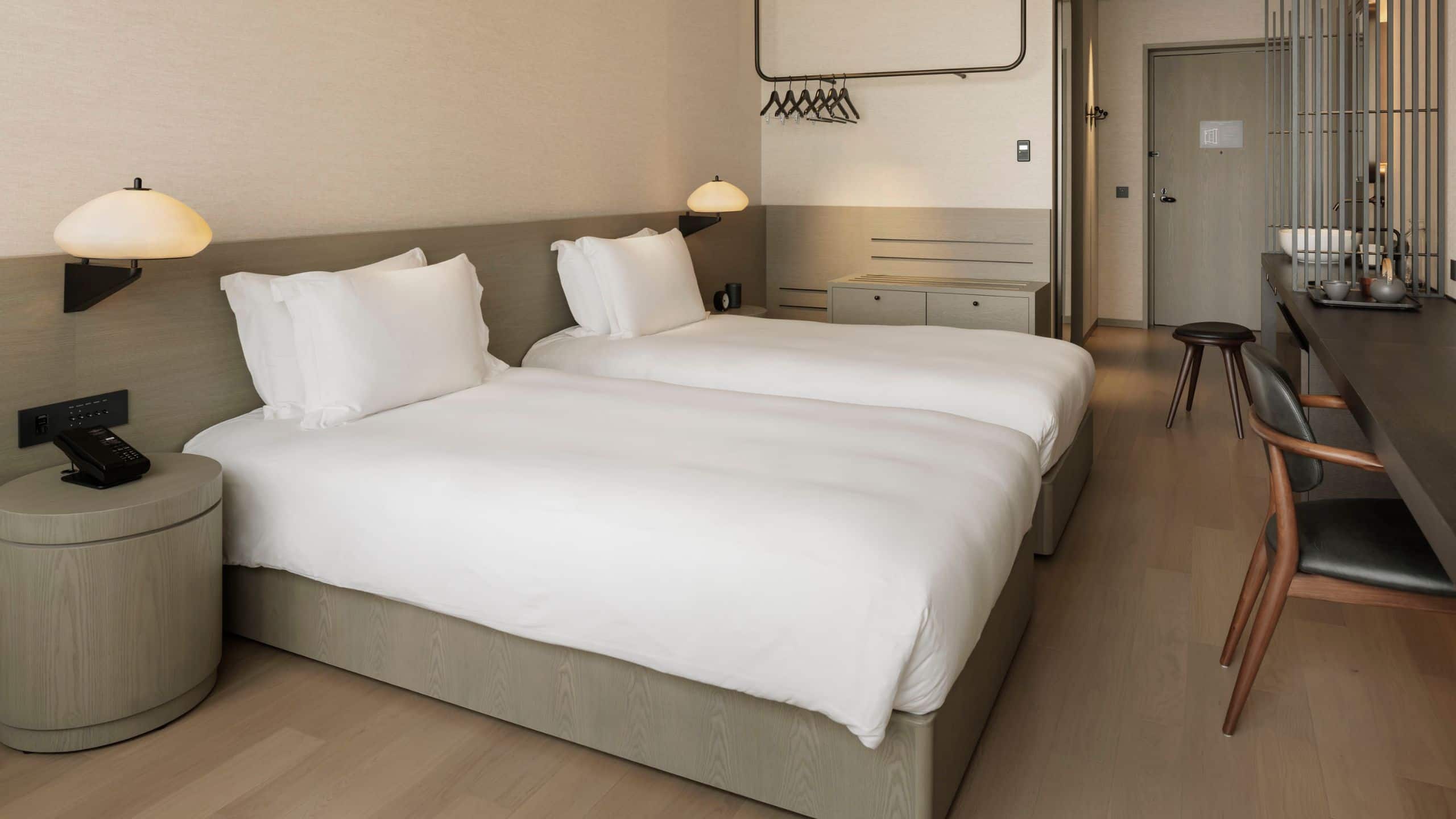 Hotel Toranomon Hills Two Twin Beds