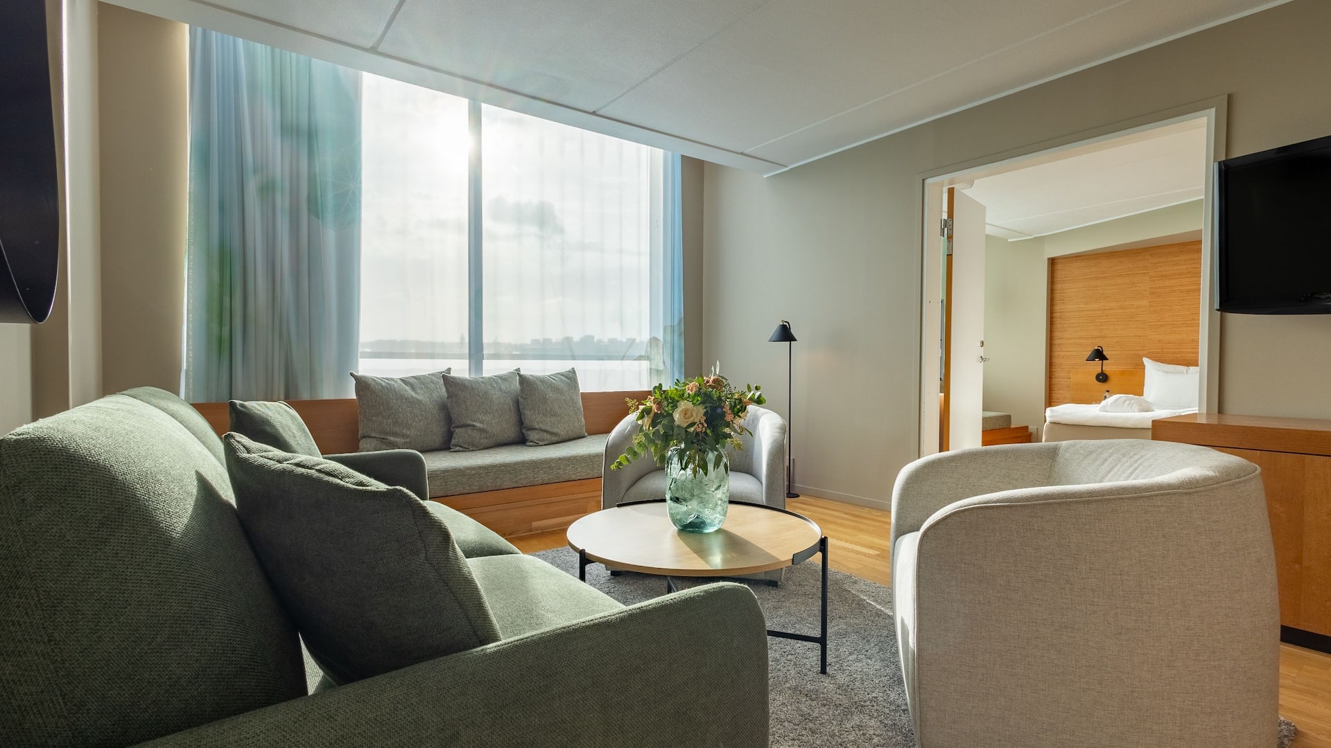 Hotel G Gothenburg King Bed Executive Suite With Sofabed Sofa And