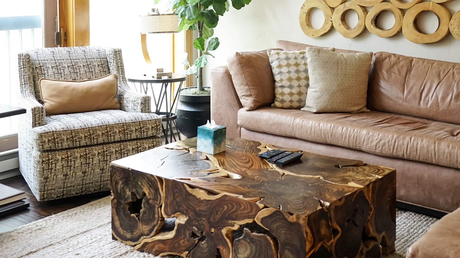 Grand Hyatt Vail Penthouse Couch And Living Room