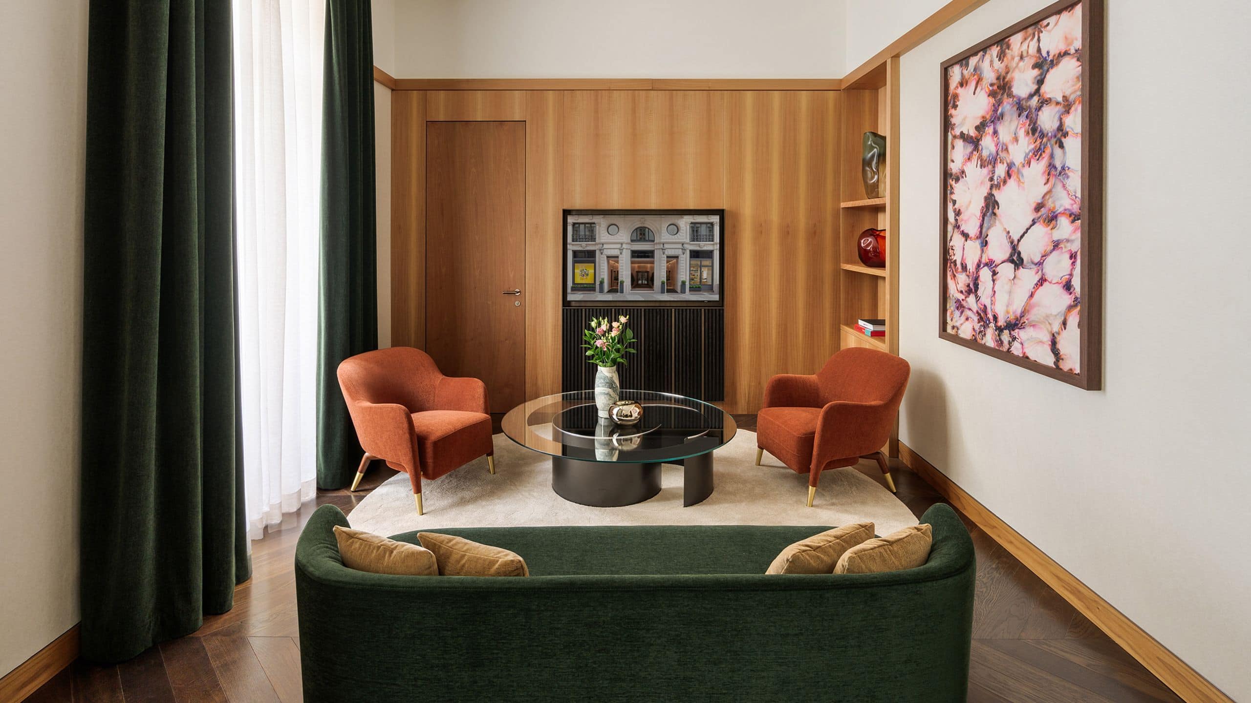 Park Hyatt Milan Solferino Suite Living Room