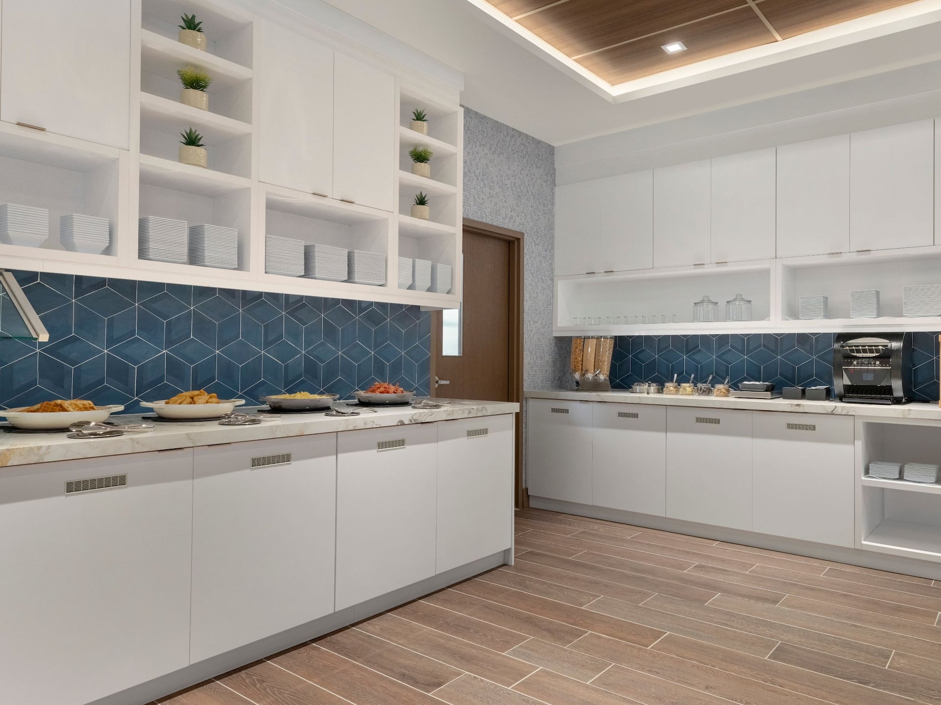 Hyatt Place Windsor Breakfast Buffet Spread