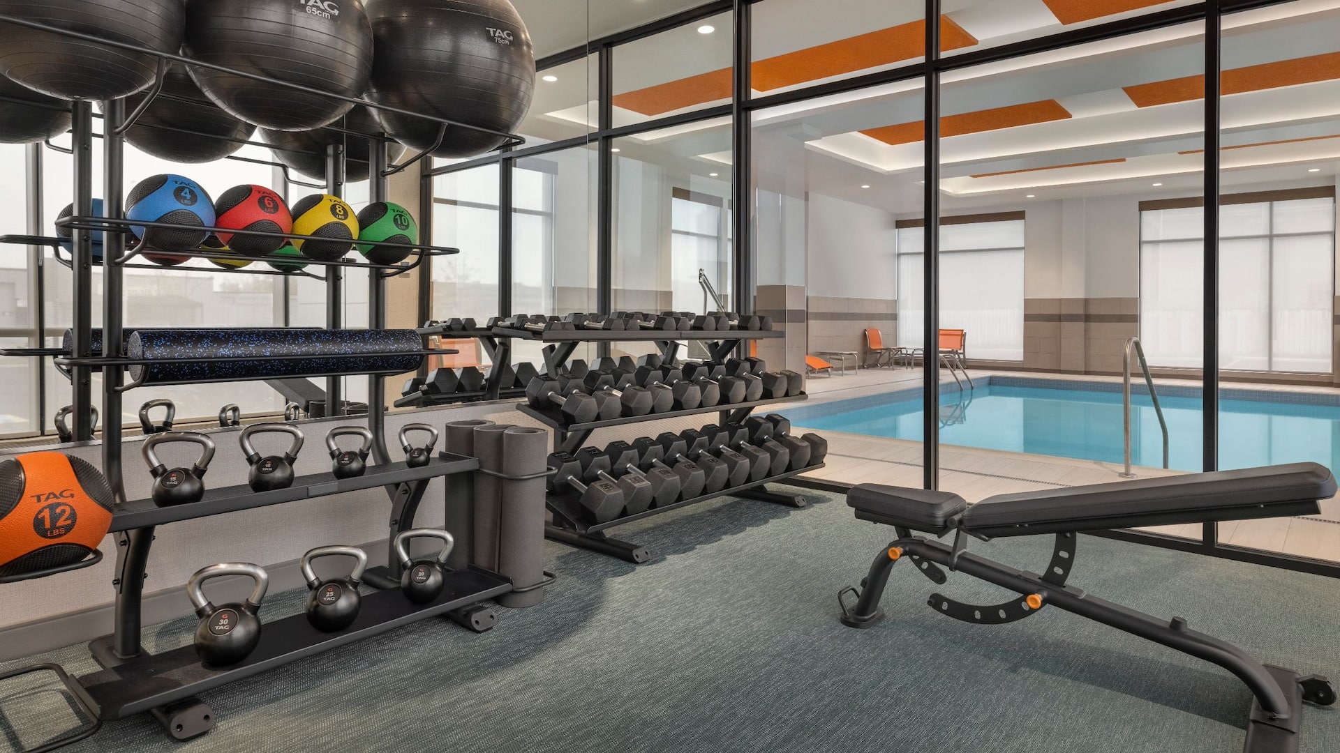 Hyatt Place Windsor Fitness Center Equipment
