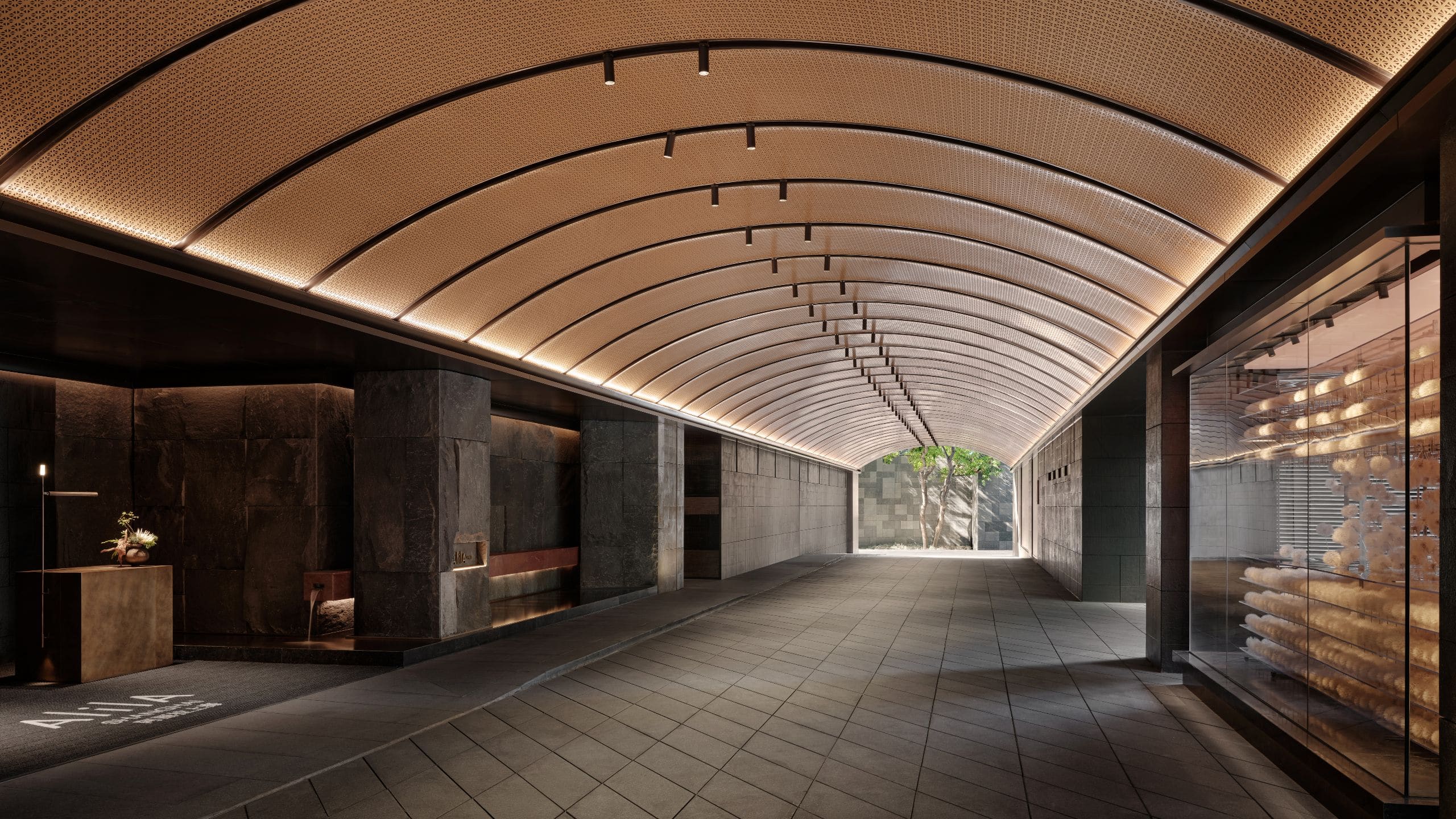 Alila Shanghai Front Drive Entrance