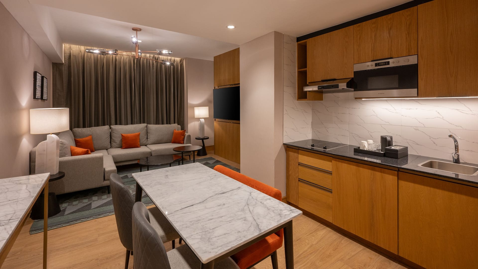 2/5 Hyatt Regency Nairobi Westlands Deluxe Studio Apartment Kitchenette