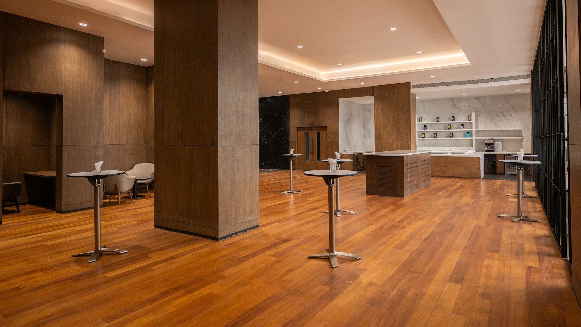 5 of 5 Hyatt Regency Nairobi Westlands Regency Ballroom Prefunction Area Cocktail Setup