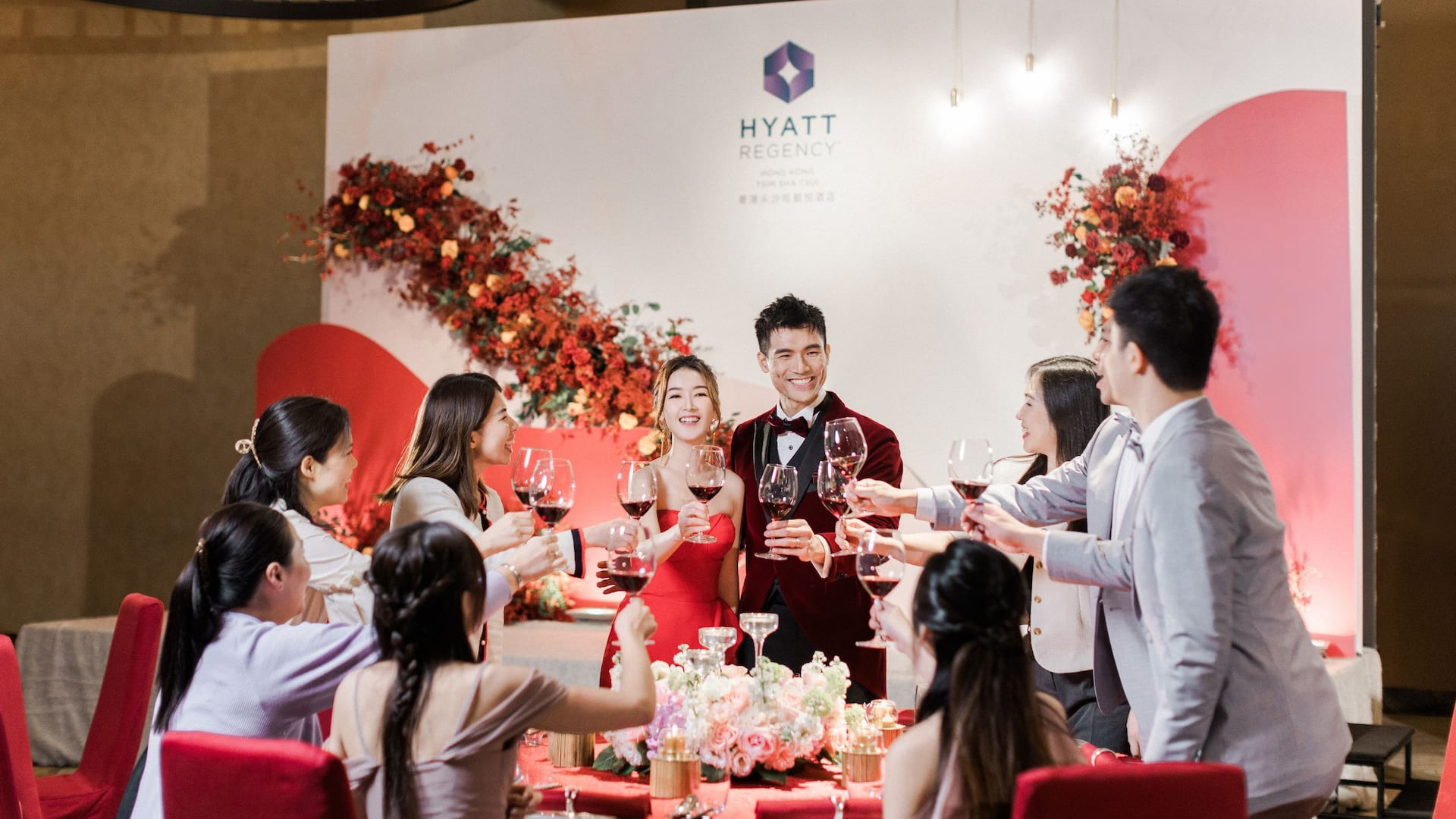Hyatt Regency Hong Kong, Tsim Sha Tsui Wedding Ballroom Headtable