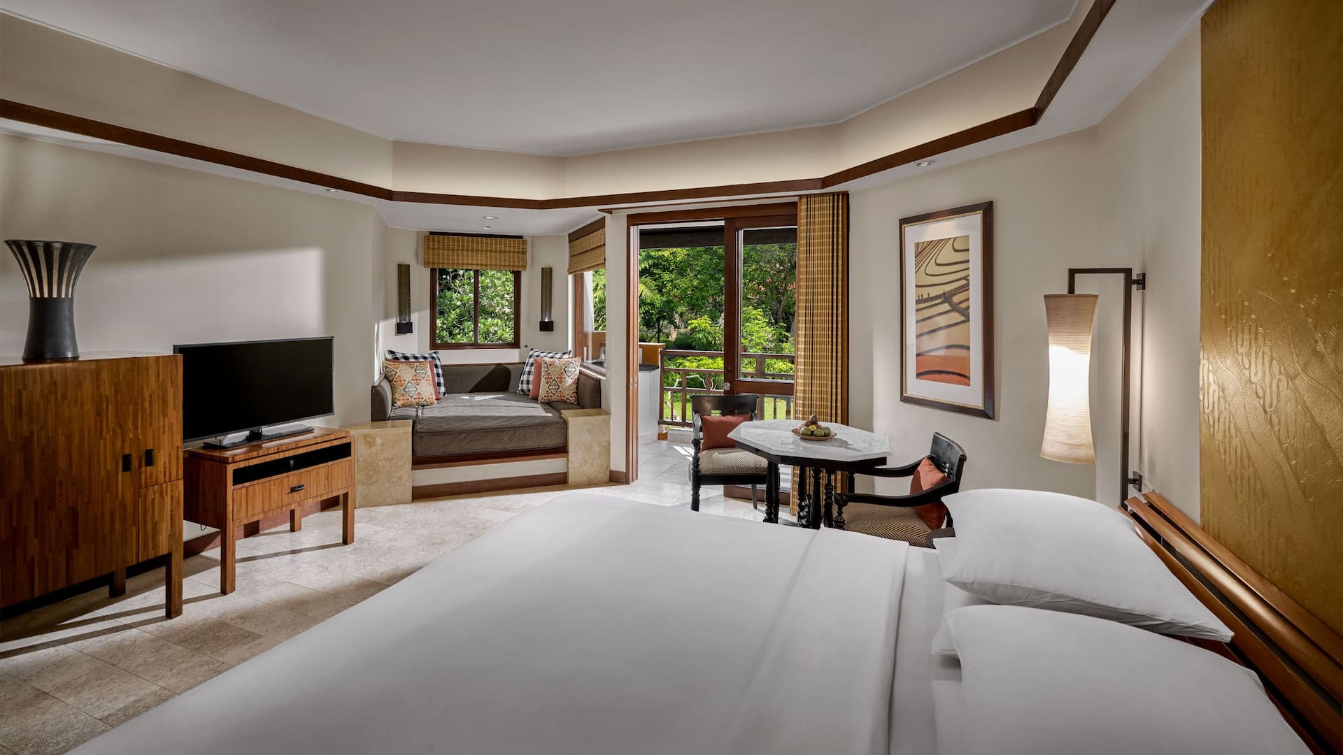 1 de 6 Grand Hyatt Bali Garden View King Bedroom Layout View