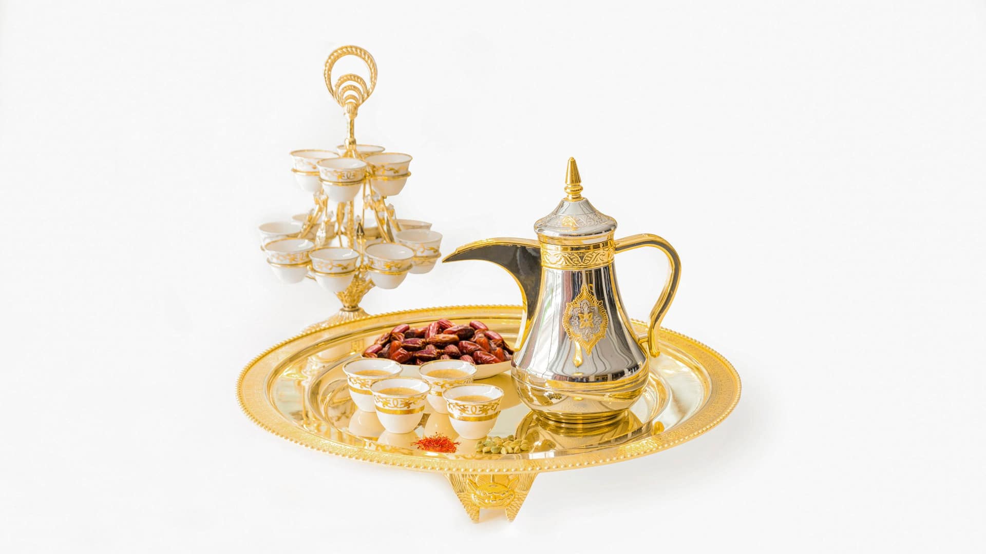 Hyatt Regency Dubai Laylati Coffee Setup