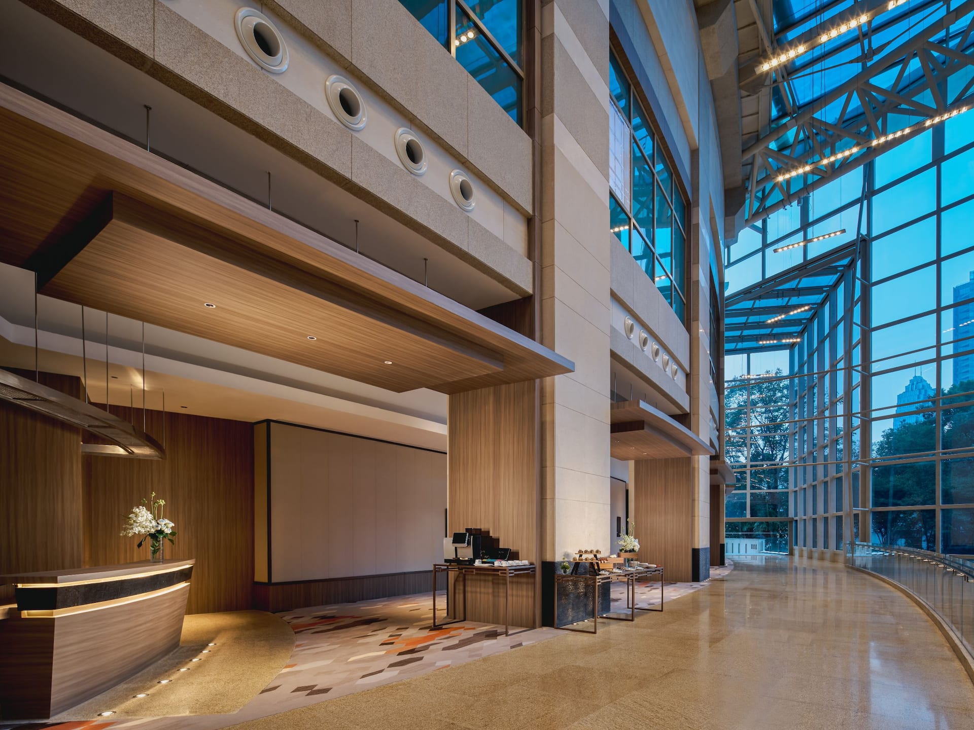 Hyatt on the Bund, Shanghai Grand Ballroom Foyer