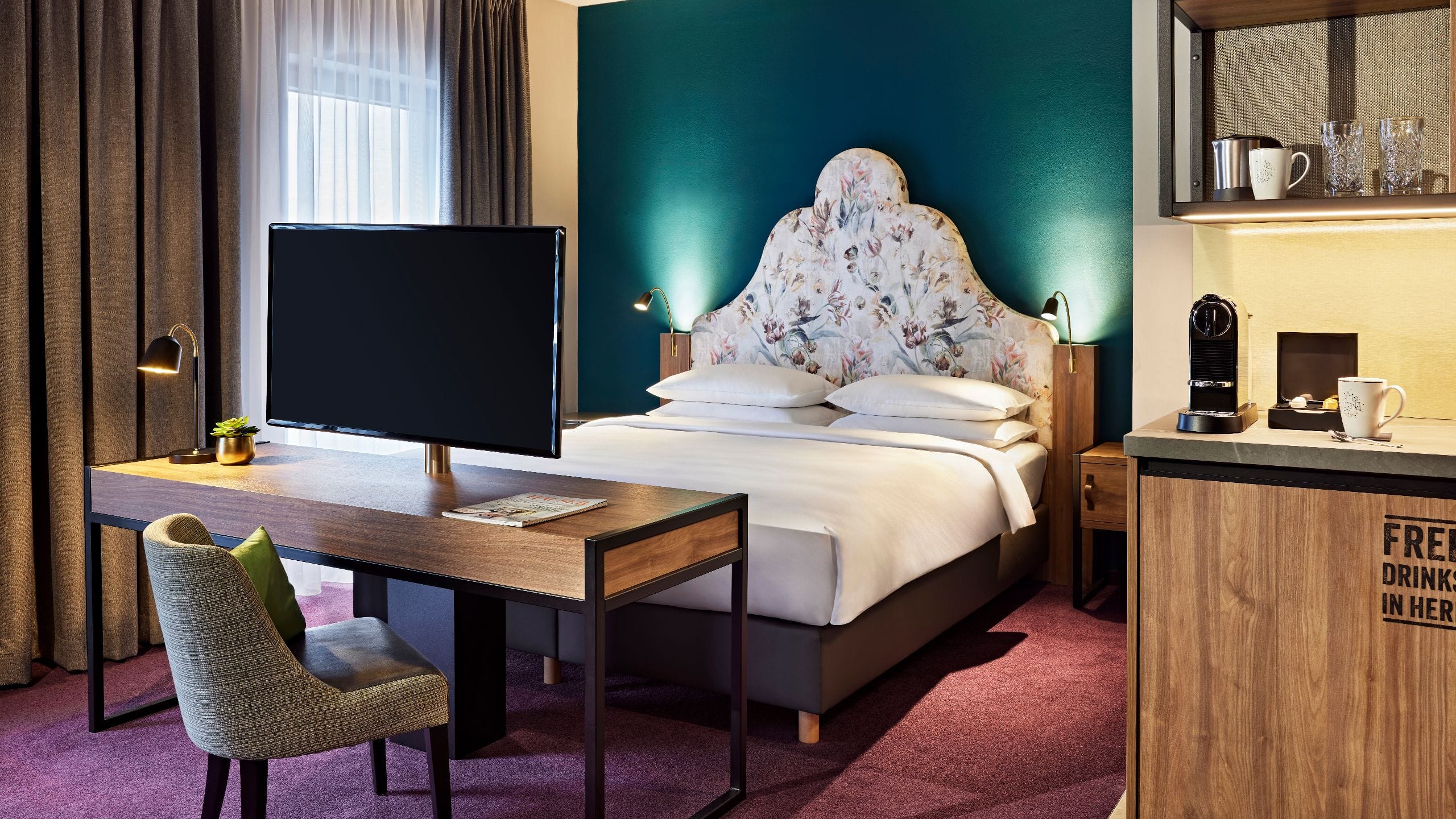 第 2，共 5 me and all hotel dusseldorf oberkassel Studio With Sofabed Tv