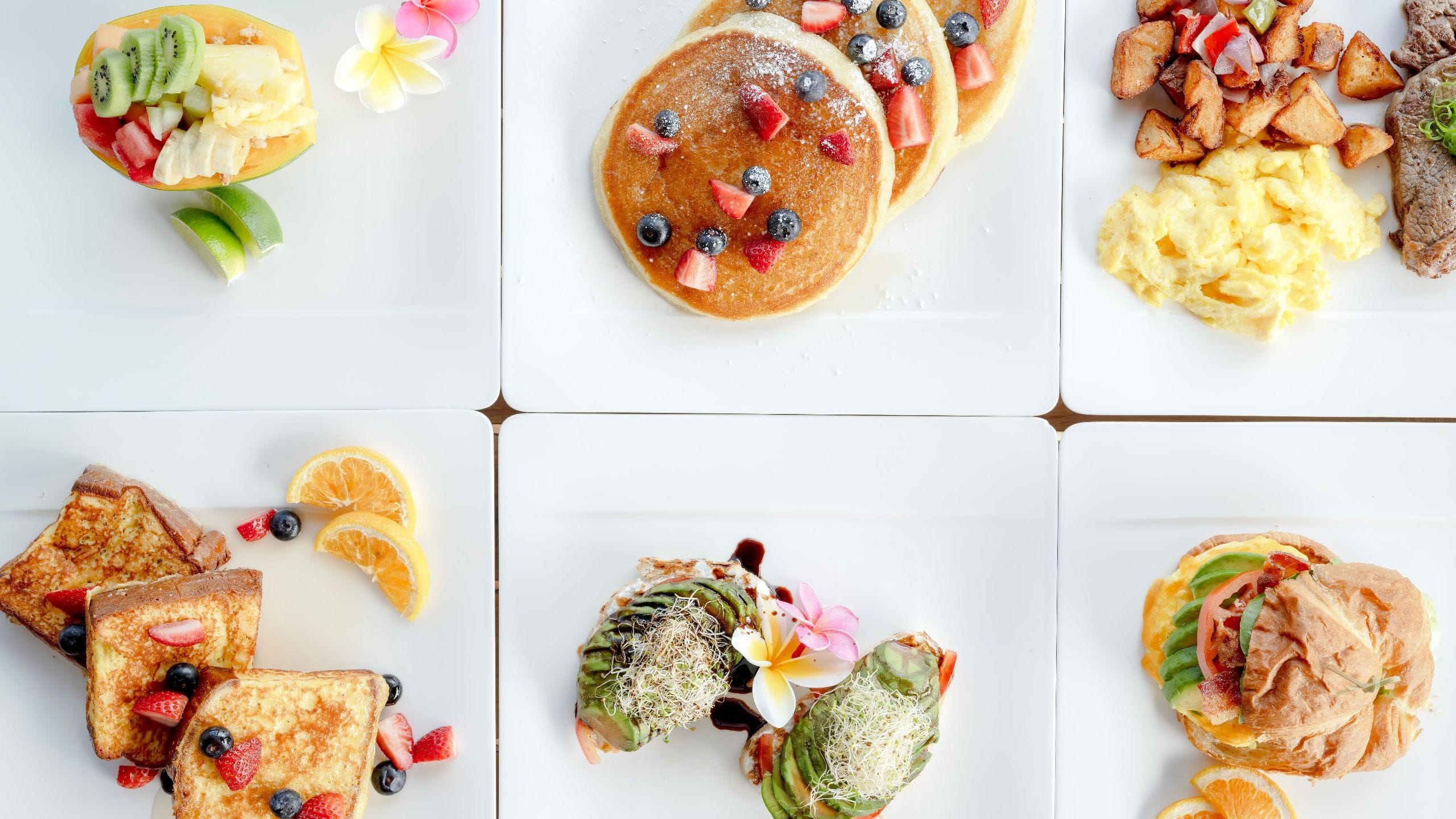 Hana-Maui Resort The Restaurant Breakfast Dishes