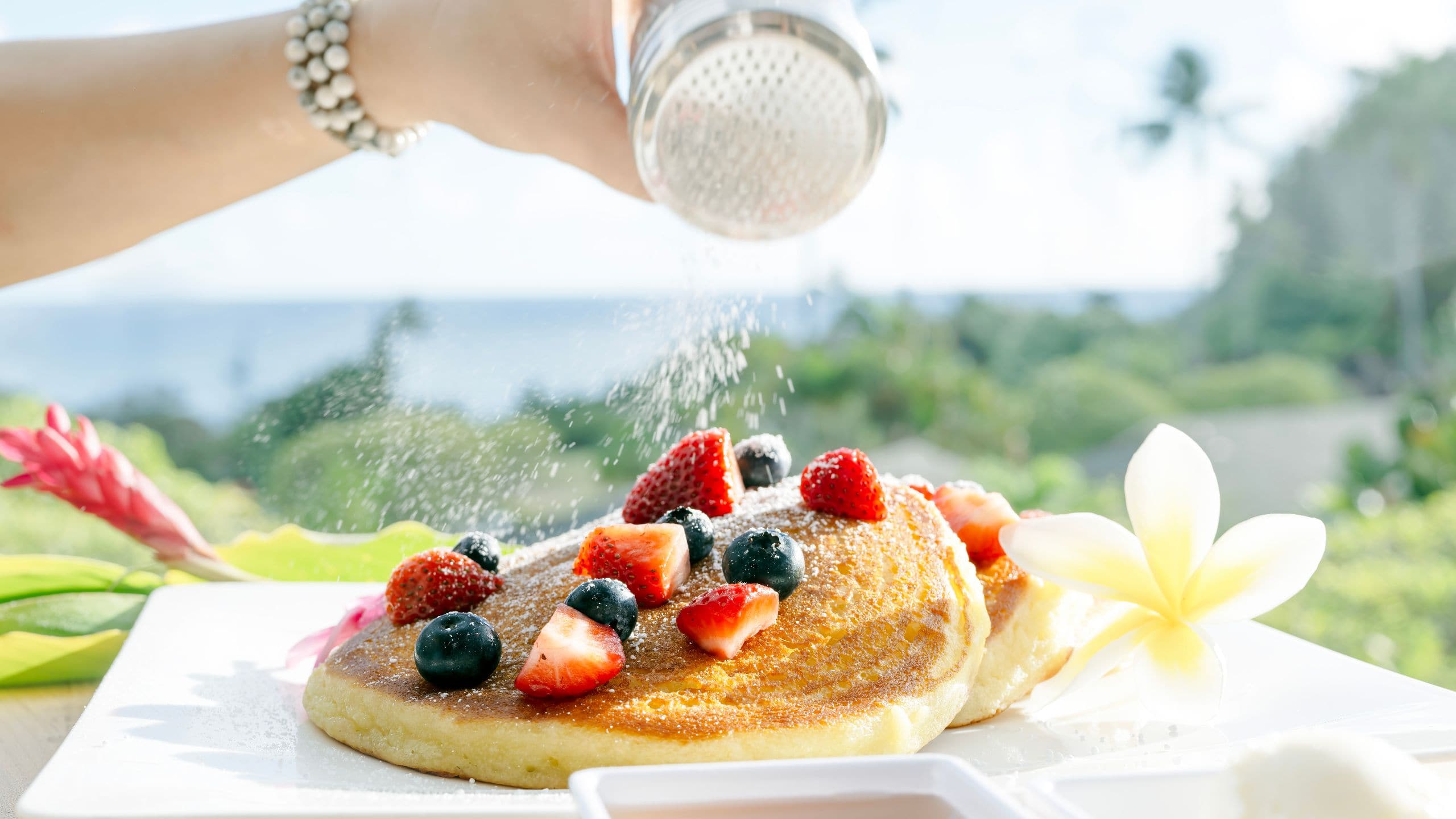 Hana-Maui Resort The Restaurant Mochiko Pancakes