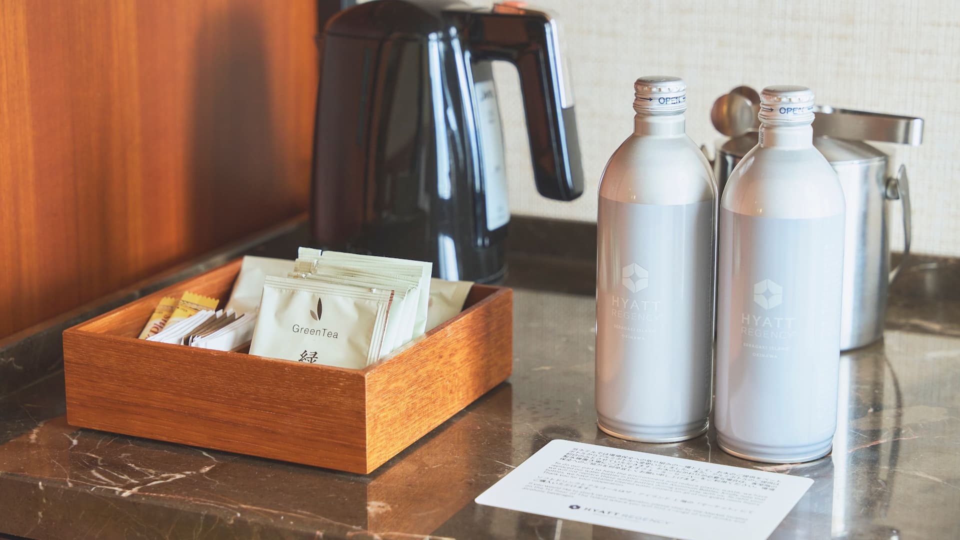 Hyatt Regency Seragaki Island, Okinawa Rooms Amenity Water