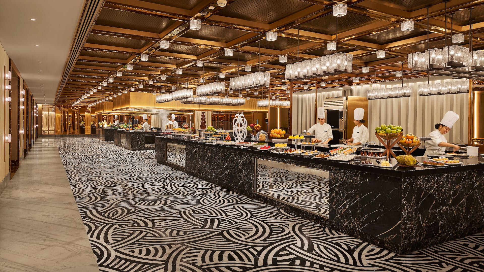 Grand Hyatt Mumbai Hotel & Residences Showroom Kitchen