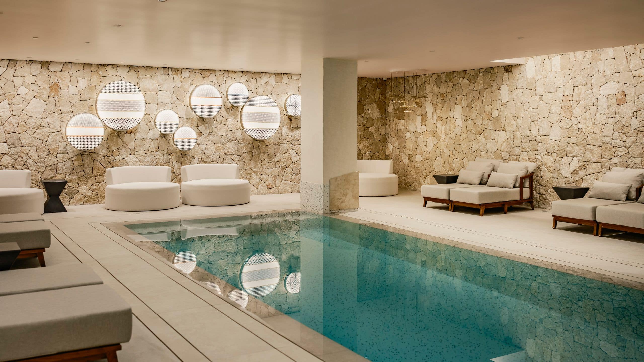 Hyatt Centric Malta Indoor Pool Angle View