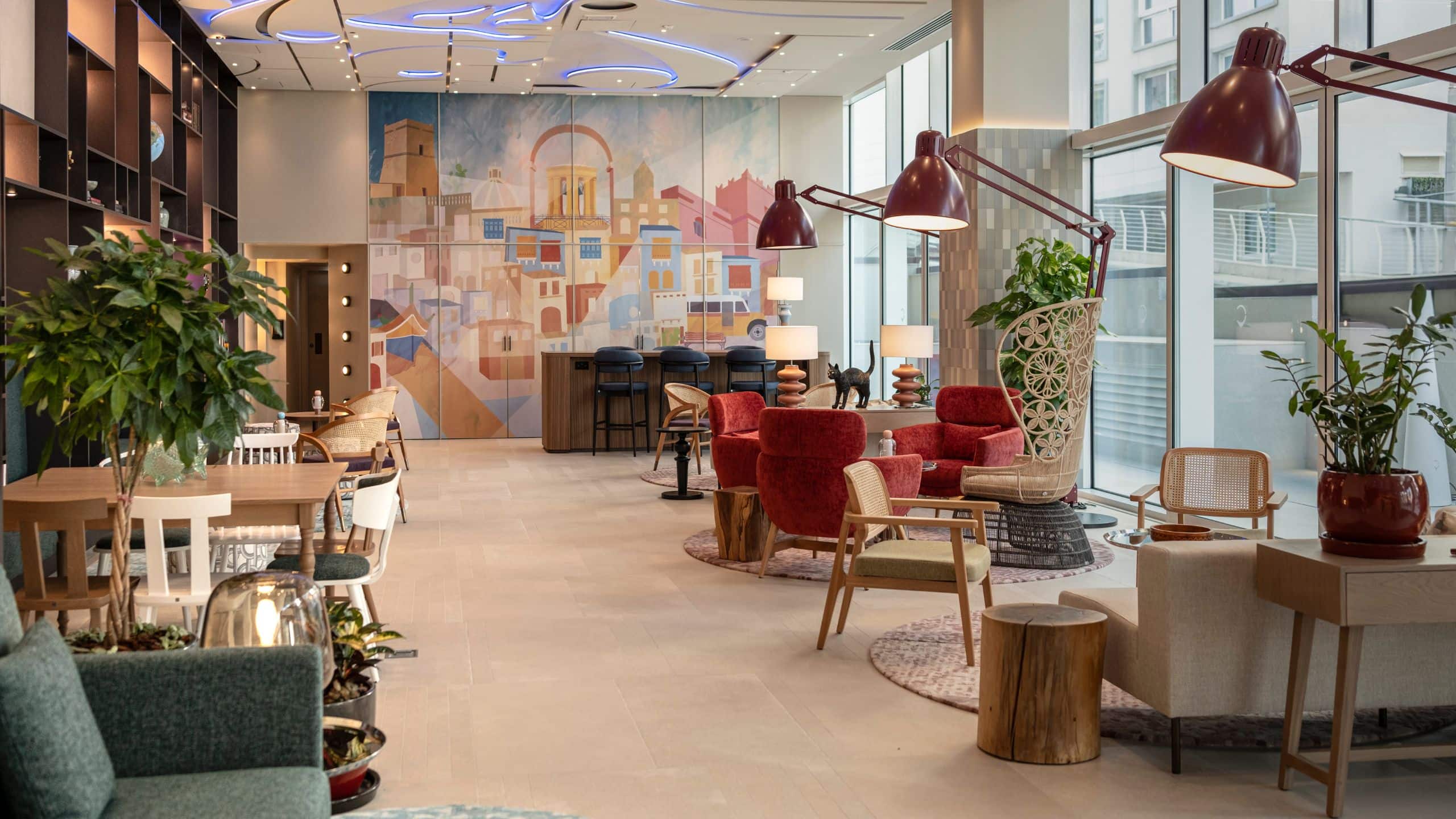 Hyatt Centric Malta Lobby Common Area