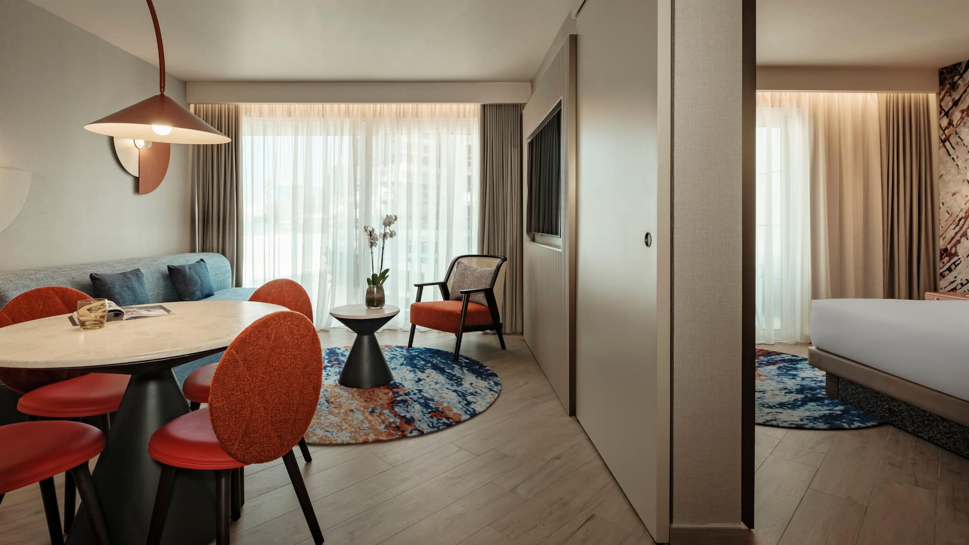 1/8 Hyatt Centric Malta One Bedroom Suite With Terrace Living Room