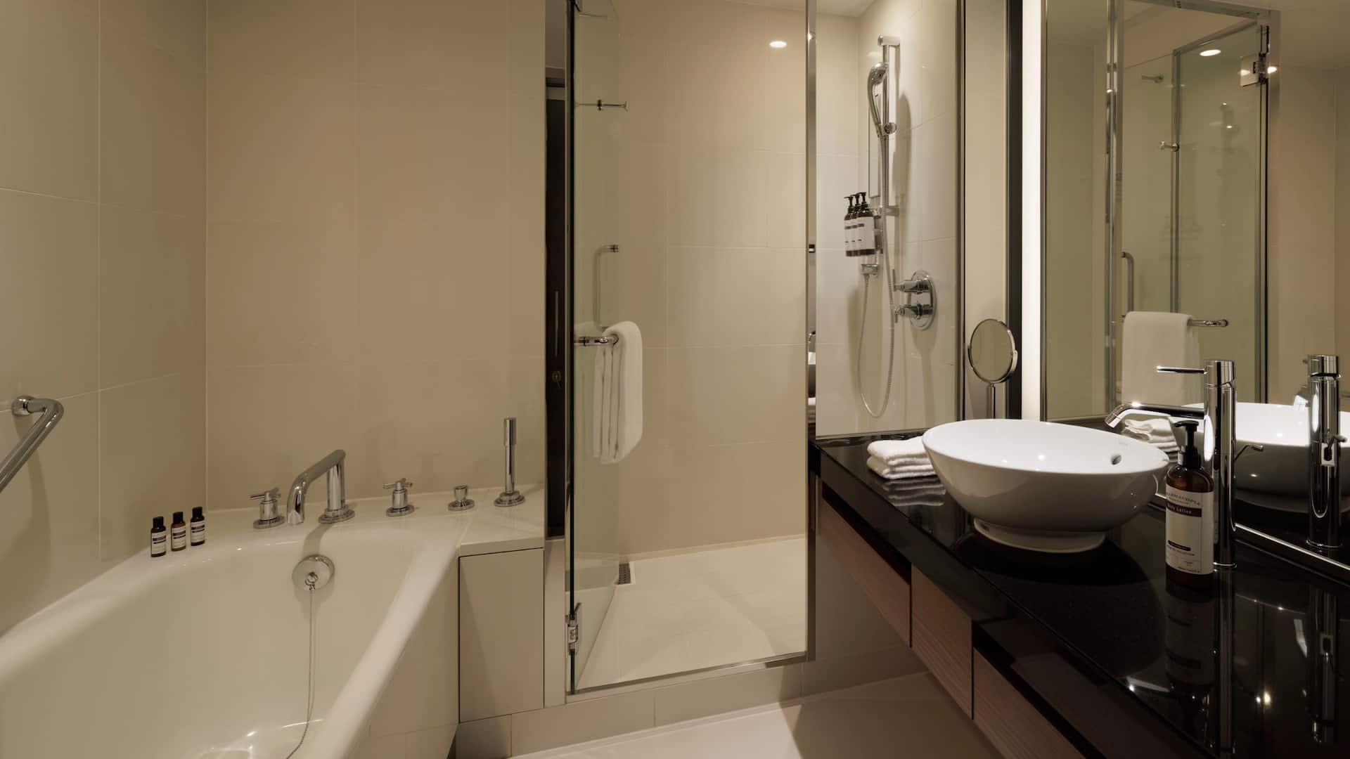 4 von 4 Hyatt Regency Tokyo Twin Guestroom View Bathroom