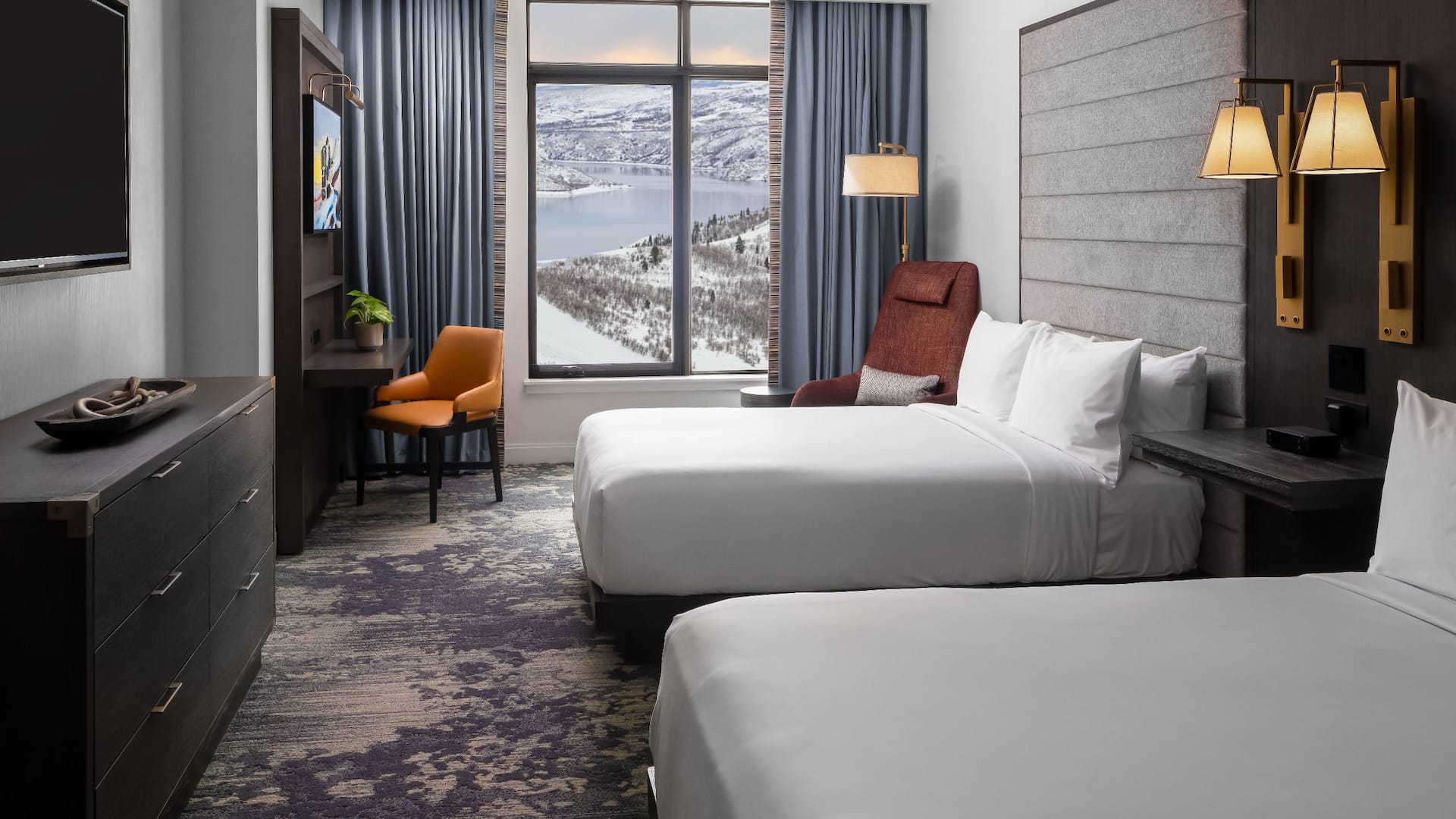 2 of 3 Grand Hyatt Deer Valley One Bedroom Two Double Beds Accessible